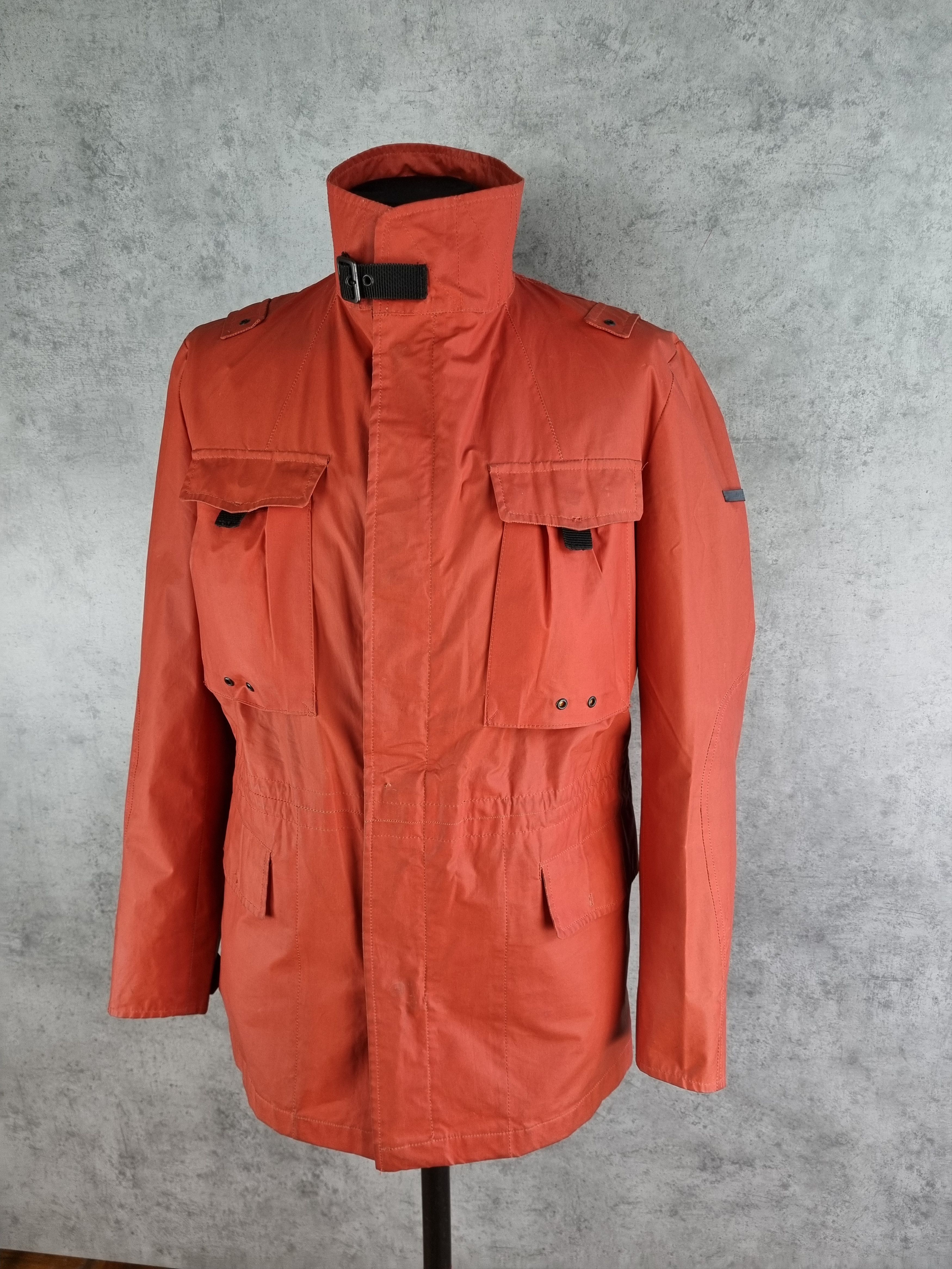 Other Rare SARTORIA Millerain Fabric WAXED Motorcycle Jacket Size US L / EU 52-54 / 3 - 2 Thumbnail
