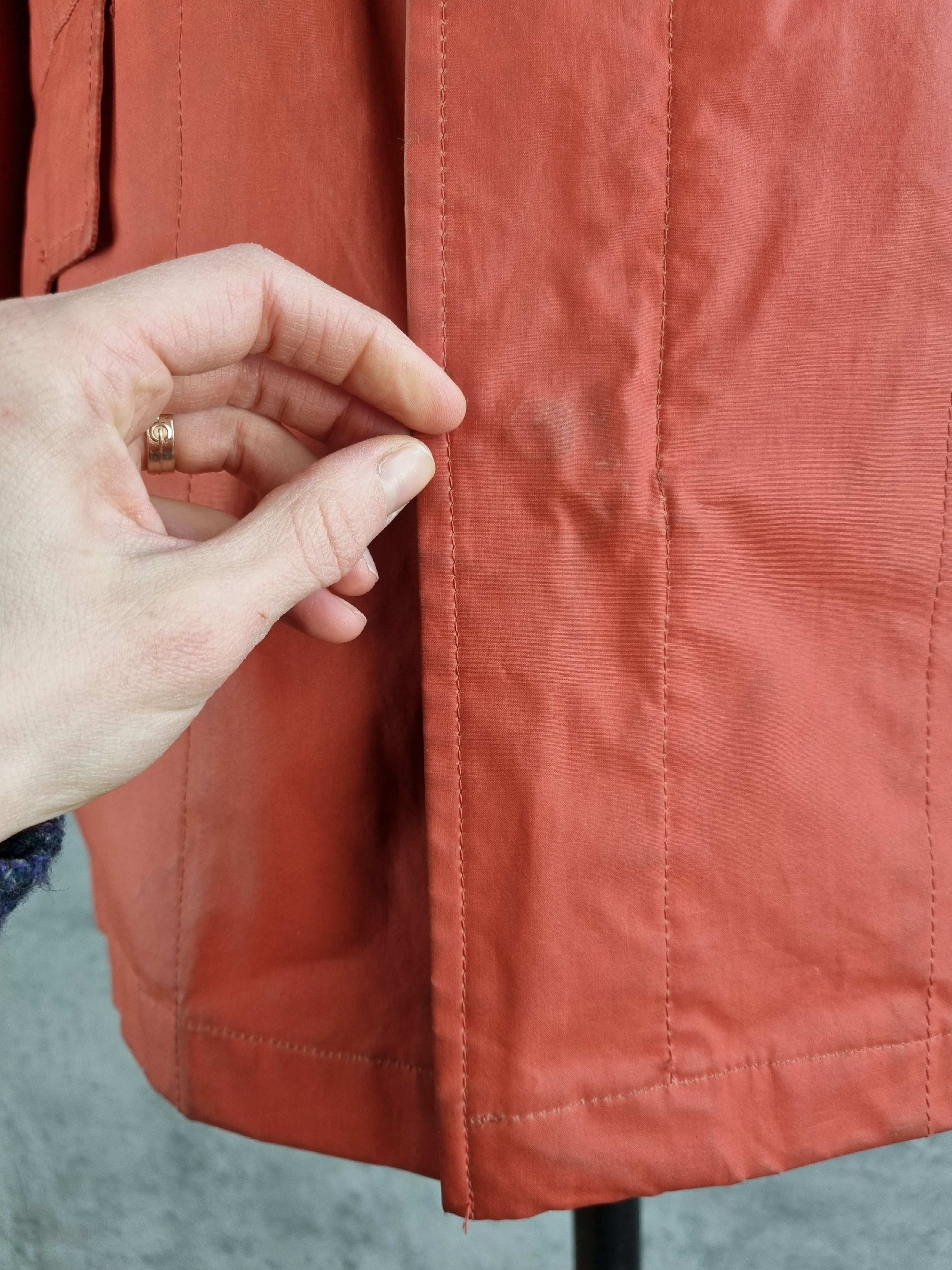 Other Rare SARTORIA Millerain Fabric WAXED Motorcycle Jacket Size US L / EU 52-54 / 3 - 15 Thumbnail