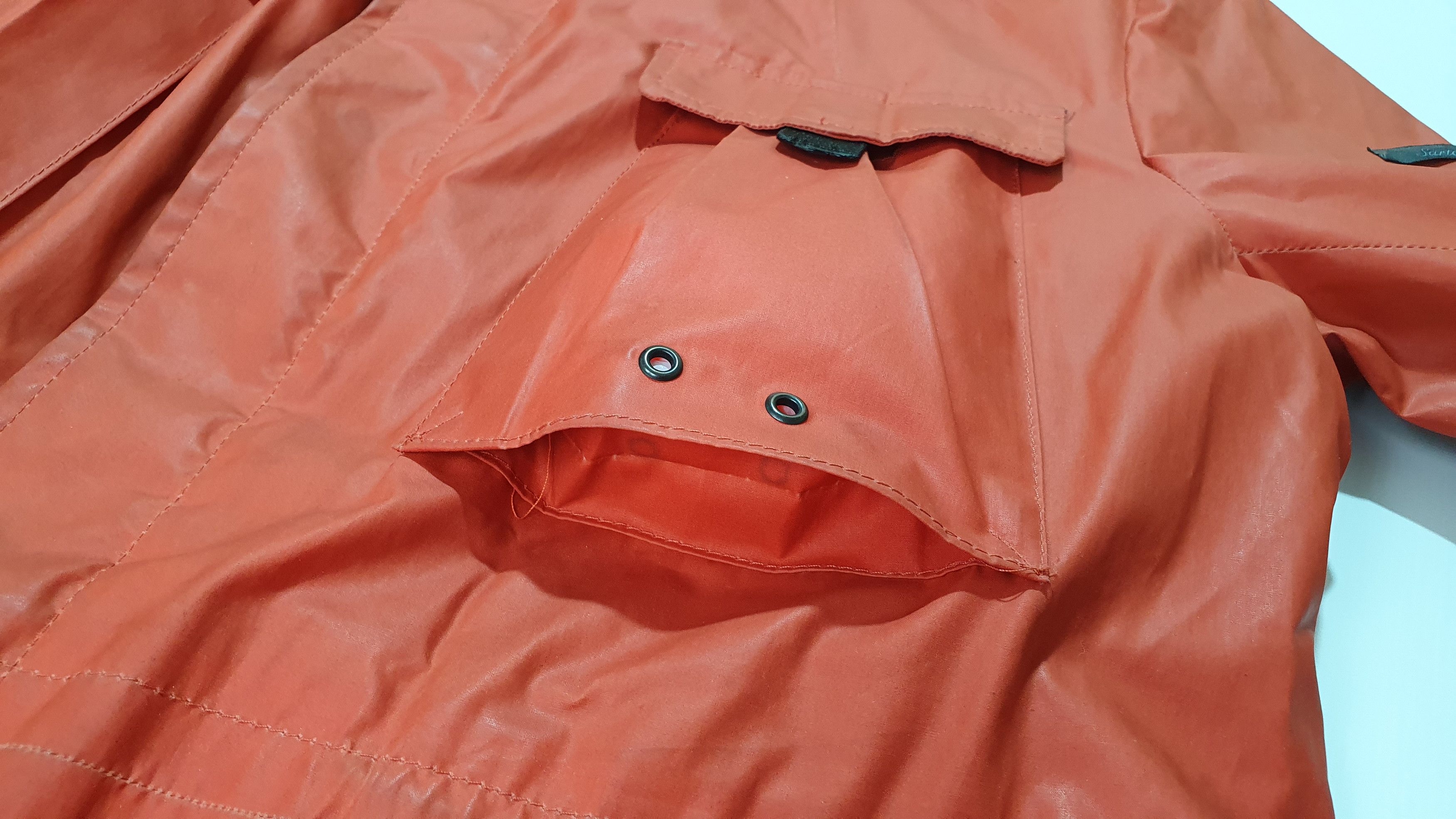 Other Rare SARTORIA Millerain Fabric WAXED Motorcycle Jacket Size US L / EU 52-54 / 3 - 13 Thumbnail