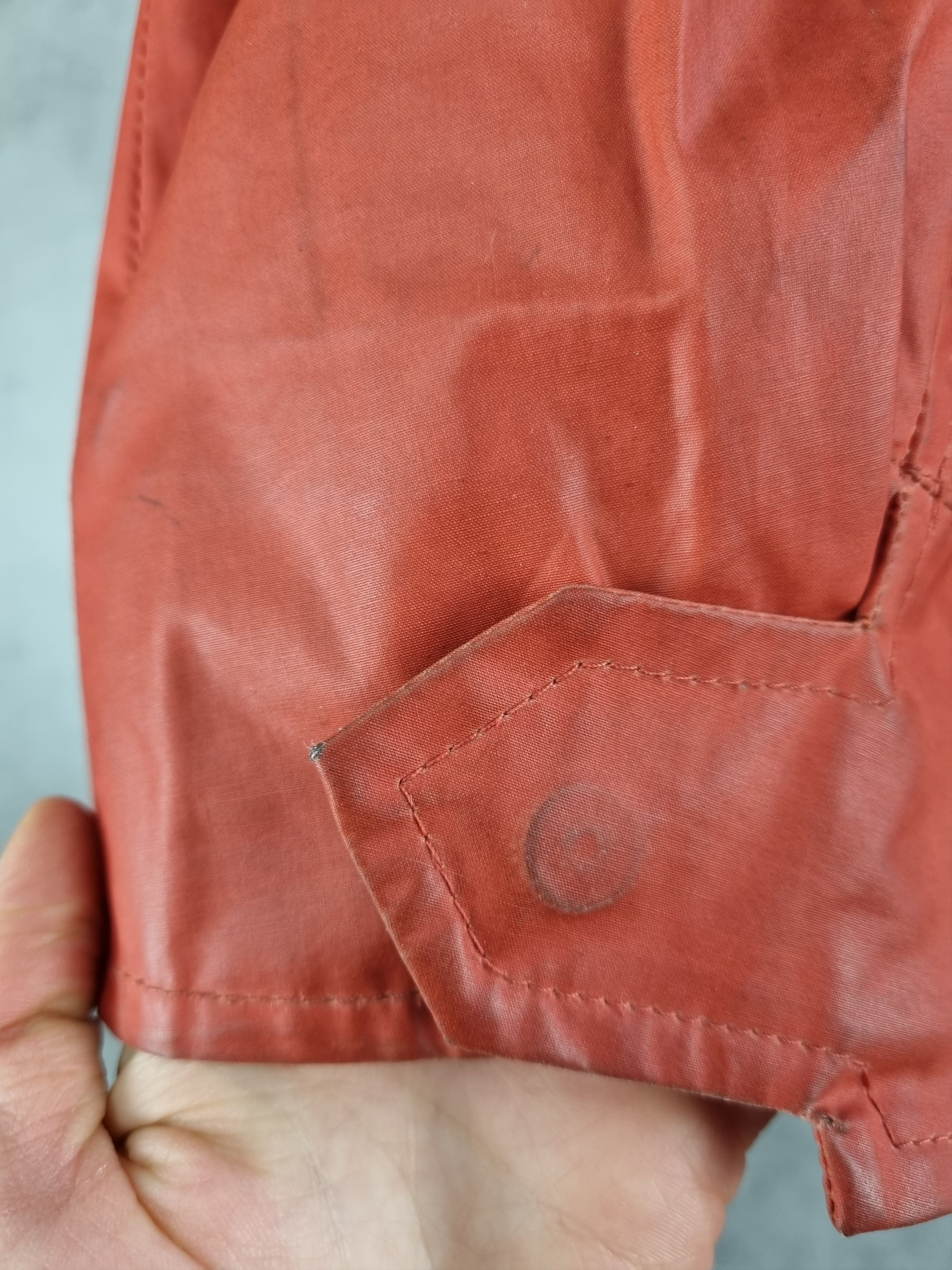 Other Rare SARTORIA Millerain Fabric WAXED Motorcycle Jacket Size US L / EU 52-54 / 3 - 19 Thumbnail