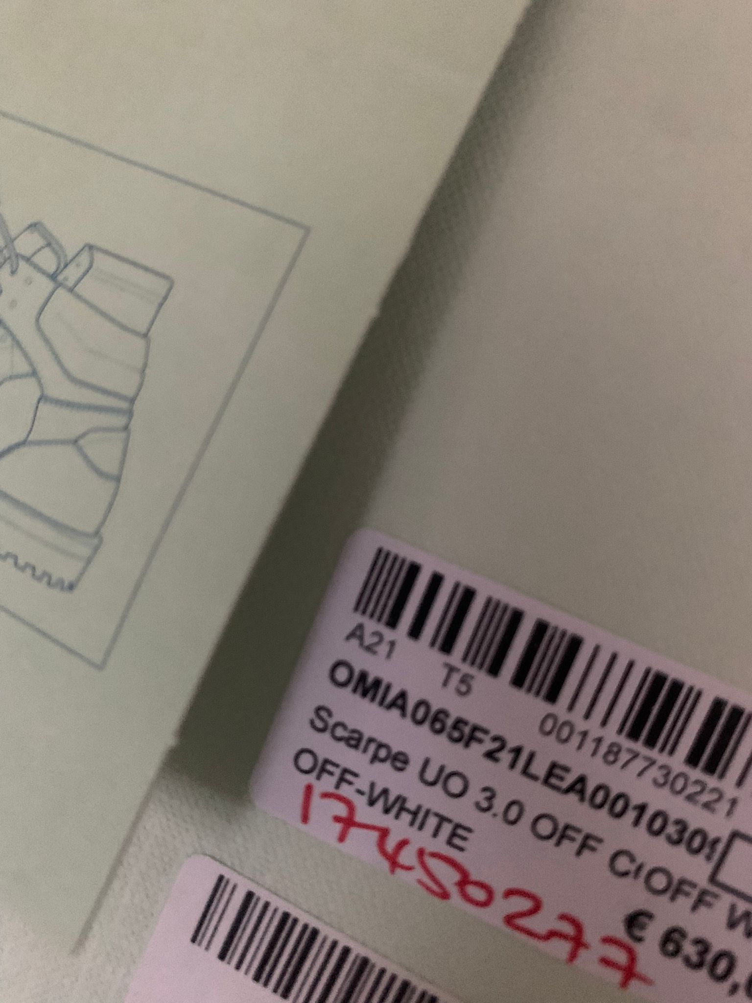 Off-White 3.0 Off Court Eco Leather High Top in Off White Size US 8 / EU 41 - 14 Thumbnail