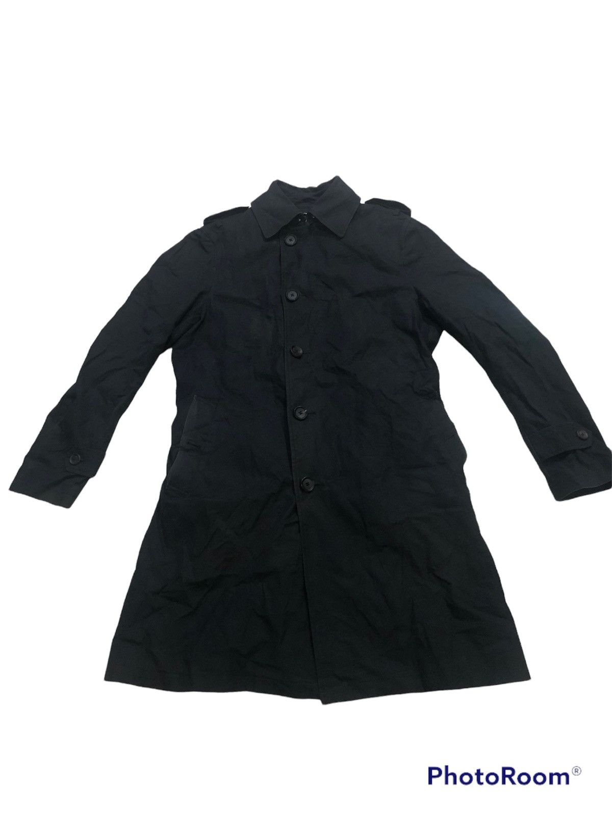 ジャケット・アウター KATHARINE HAMNETT Velvet long coat Vintage KATHARINE HAMNETT LONDON Monogram Parka Jacket