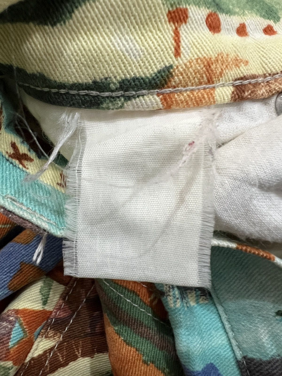 Japanese Brand × Jean Paul Gaultier × Vintage Japanese Brand Anne Elisabeth All Overprint Art Painting Size US 26 / EU 42 - 15 Thumbnail