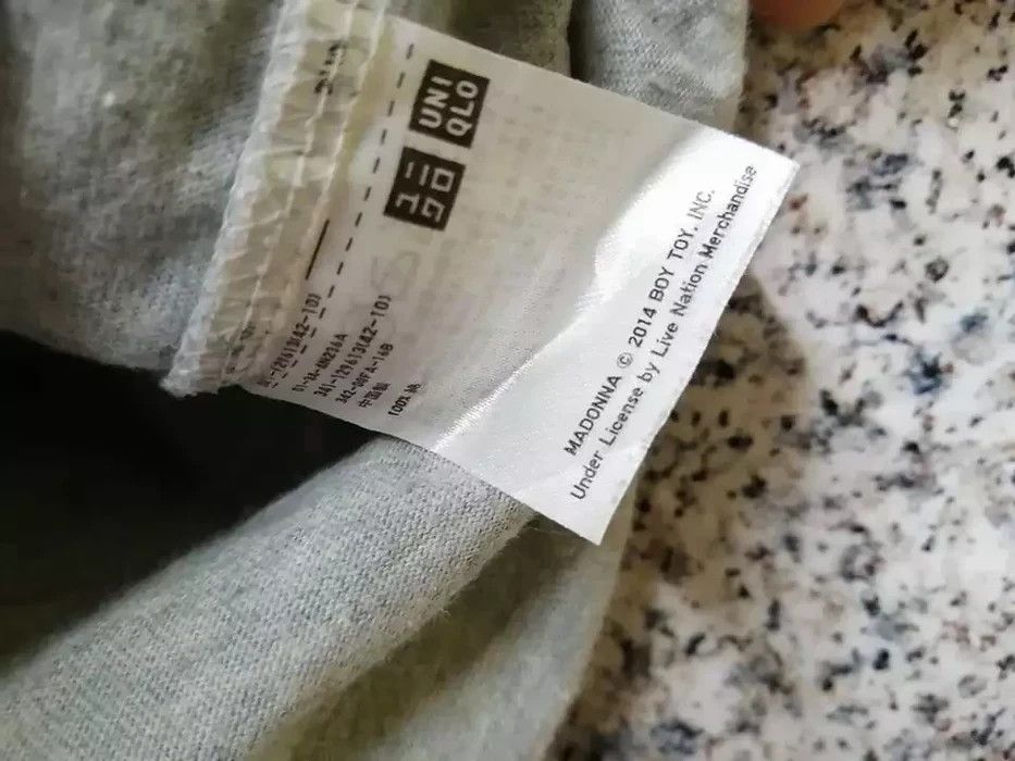 Band Tees × Japanese Brand × Uniqlo MADONNA VERY RARE Size US M / EU 48-50 / 2 - 5 Thumbnail