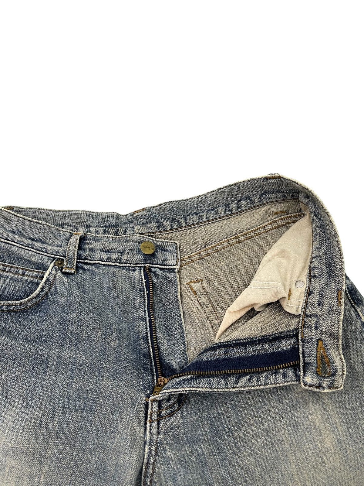 Japanese Brand Flare Jeans Vtg Wrangler Denim Boot Cut 3🟦5 Size US 31 - 10 Thumbnail