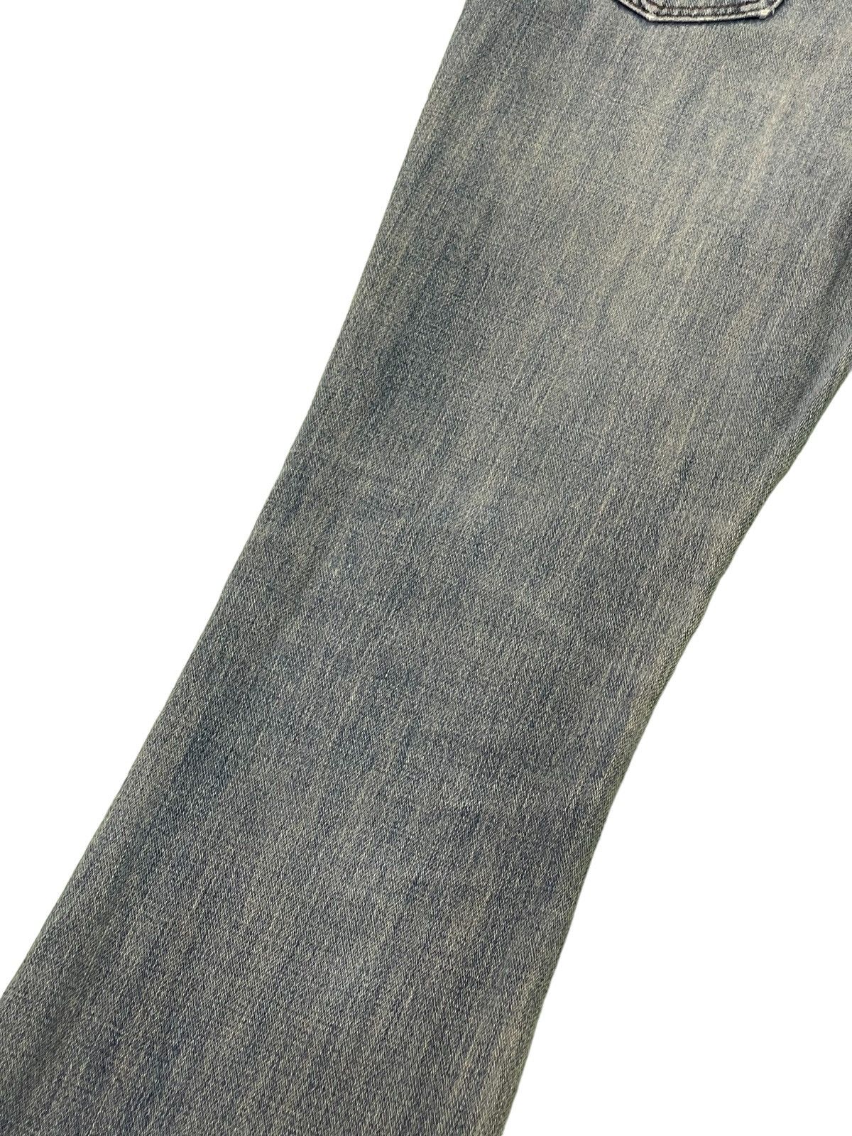 Japanese Brand Flare Jeans Vtg Wrangler Denim Boot Cut 3🟦5 Size US 31 - 16 Thumbnail