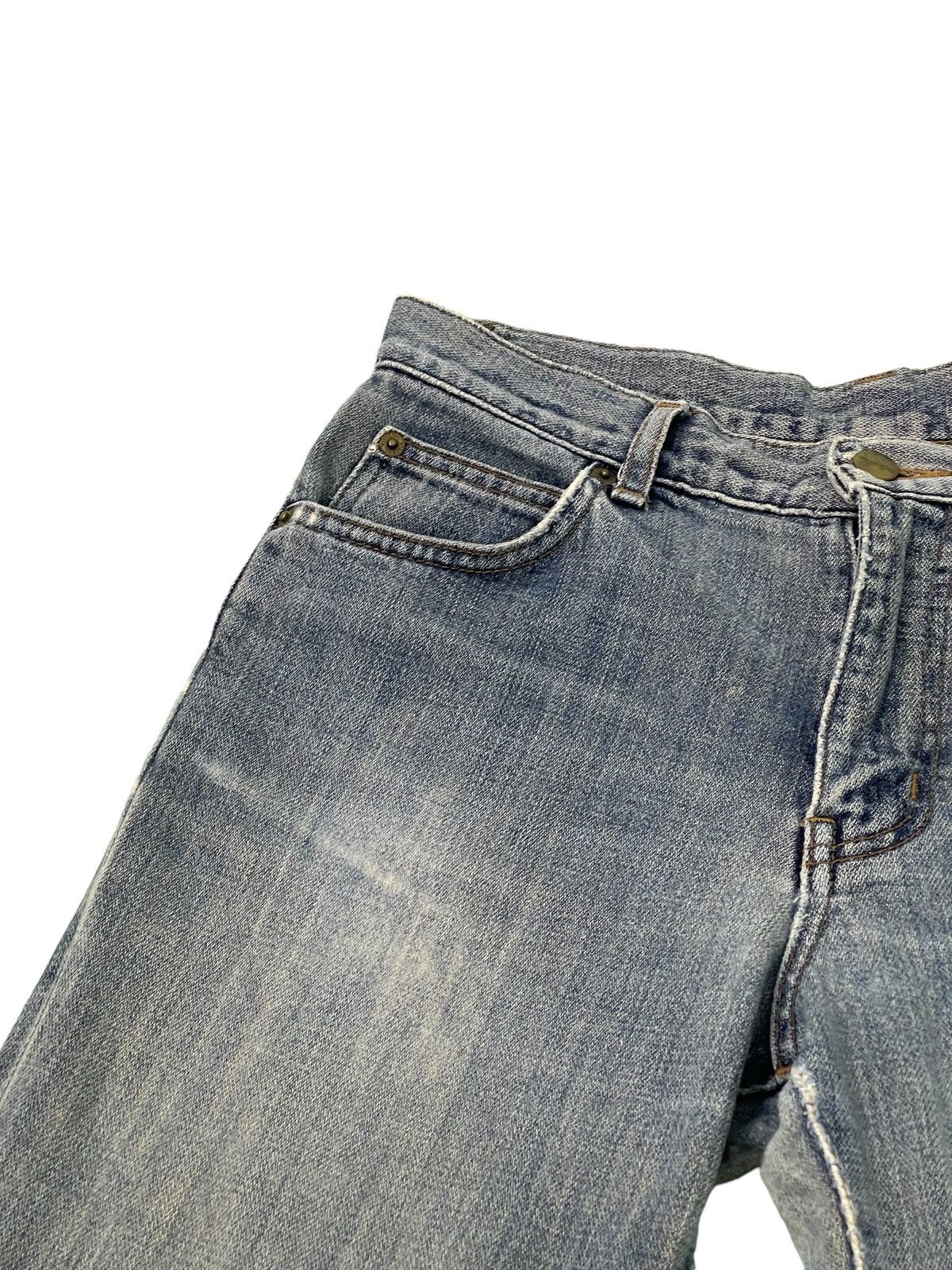 Japanese Brand Flare Jeans Vtg Wrangler Denim Boot Cut 3🟦5 Size US 31 - 9 Thumbnail
