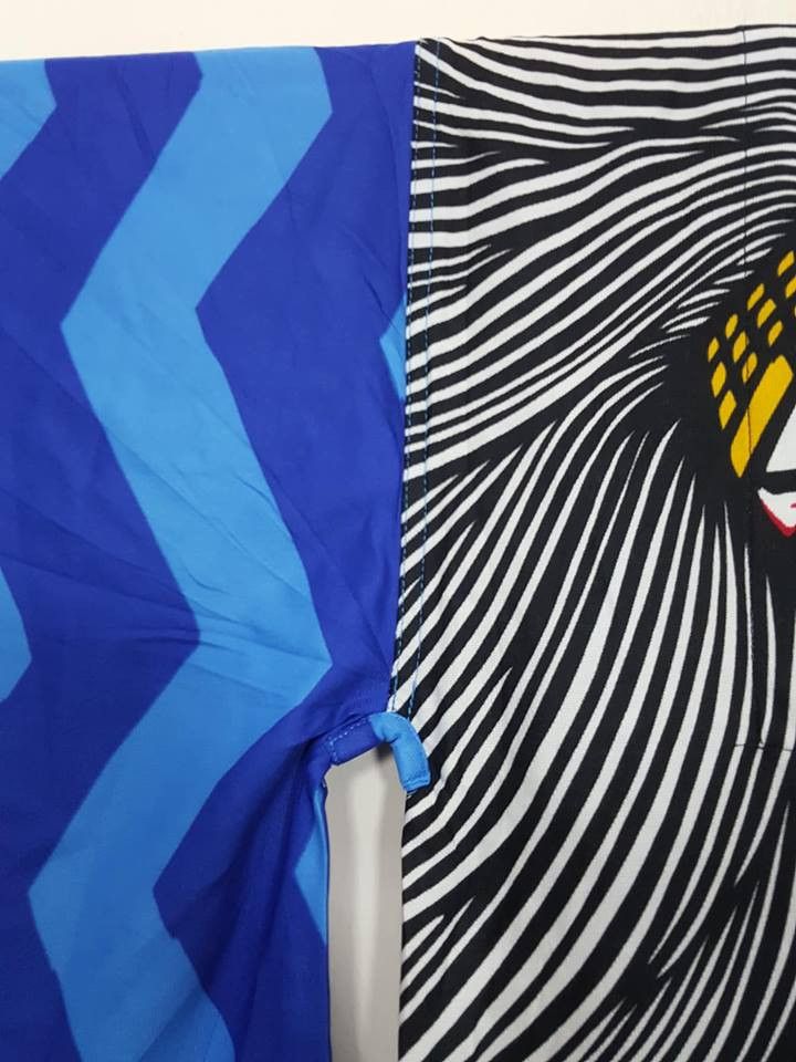 Other Warrior Yukata Abstract Japanese Long Kimono (not vintage) Size US M / EU 48-50 / 2 - 8 Thumbnail