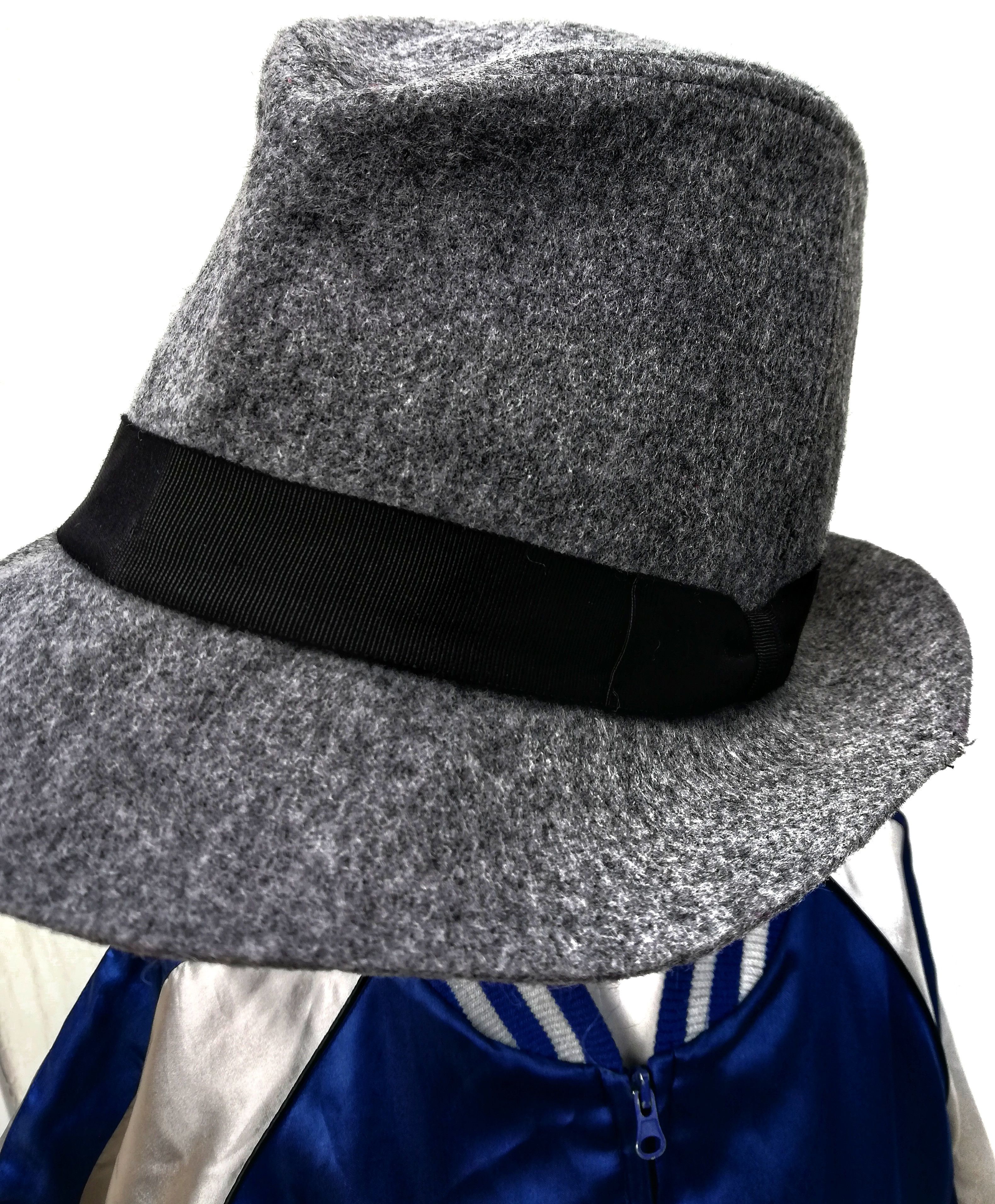 Coeur × Japanese Brand 🔥Hat Inspired Similar Undercover By Coeur Wool Bucket Hat Size ONE SIZE - 4 Thumbnail