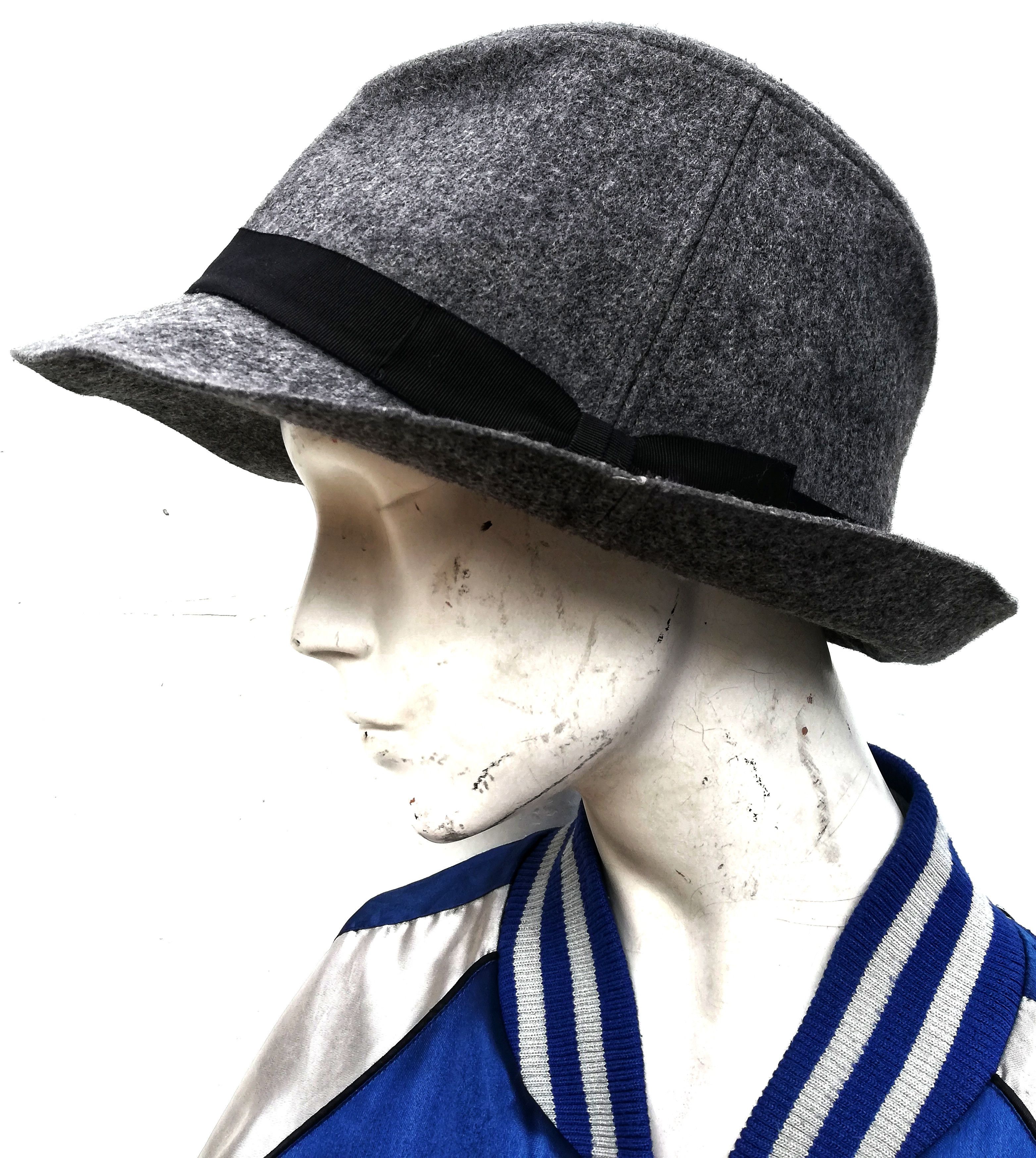 Coeur × Japanese Brand 🔥Hat Inspired Similar Undercover By Coeur Wool Bucket Hat Size ONE SIZE - 6 Thumbnail