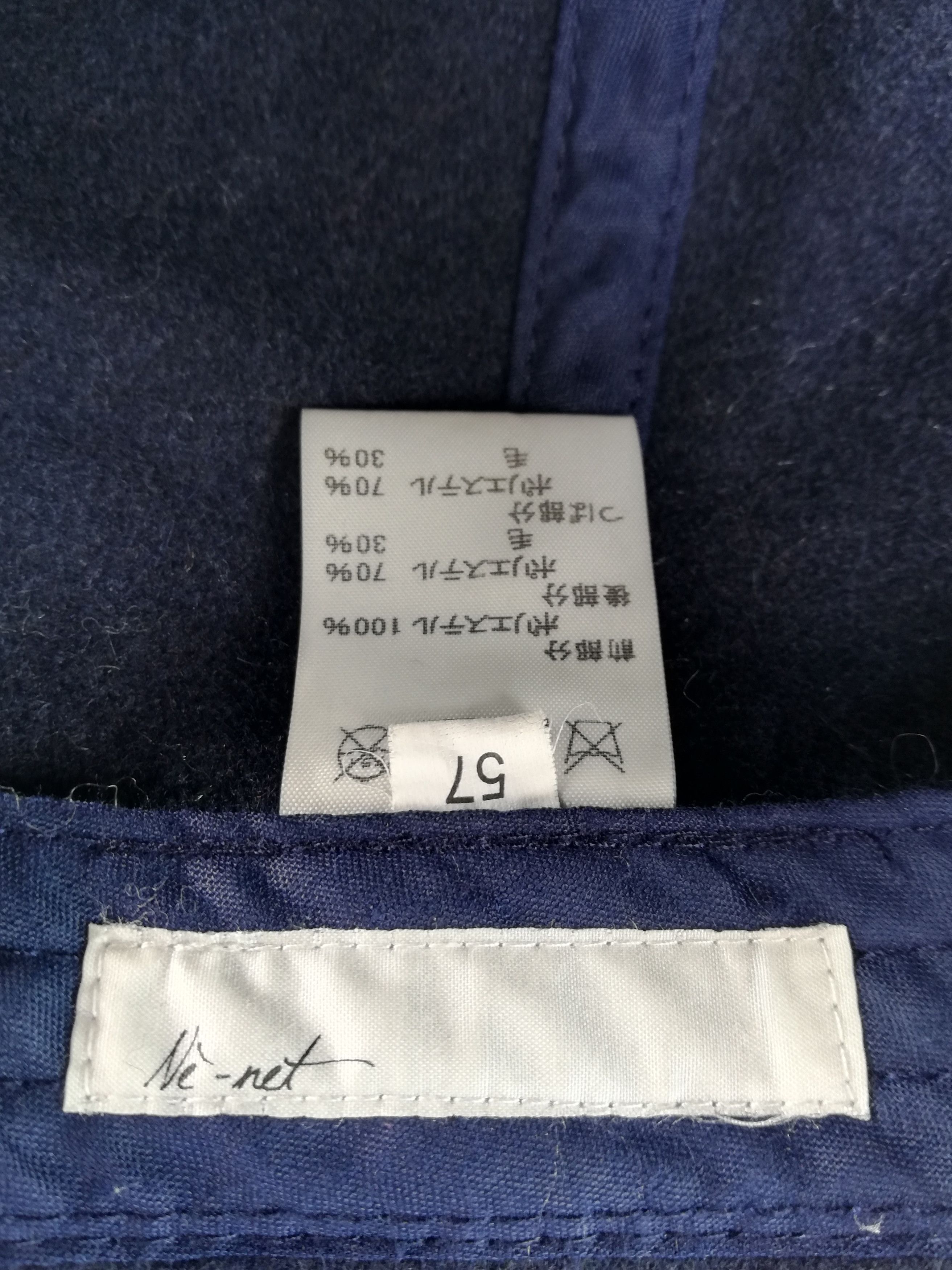 Issey Miyake 🔥Ne-net By Issey Miyake N Big Logo Design Wool Hat Cap🔥 Size ONE SIZE - 12 Thumbnail