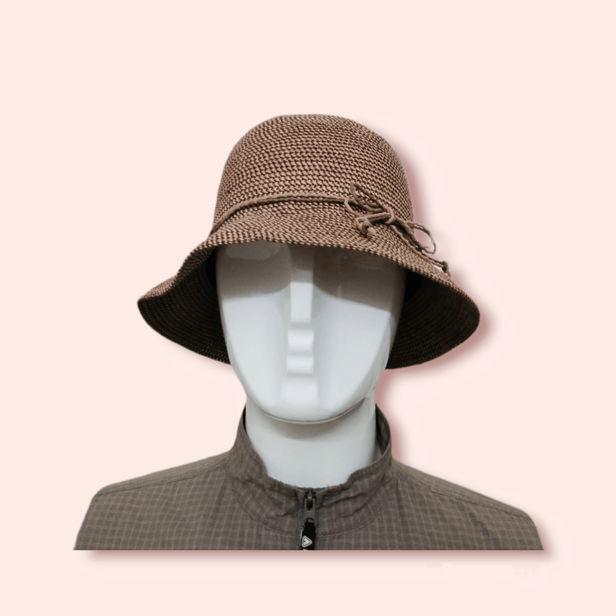 Designer × Japanese Brand × Vintage NAMIKI NON MACHINE DESIGNATED WEAVED STRAW HAT Size ONE SIZE - 2 Thumbnail