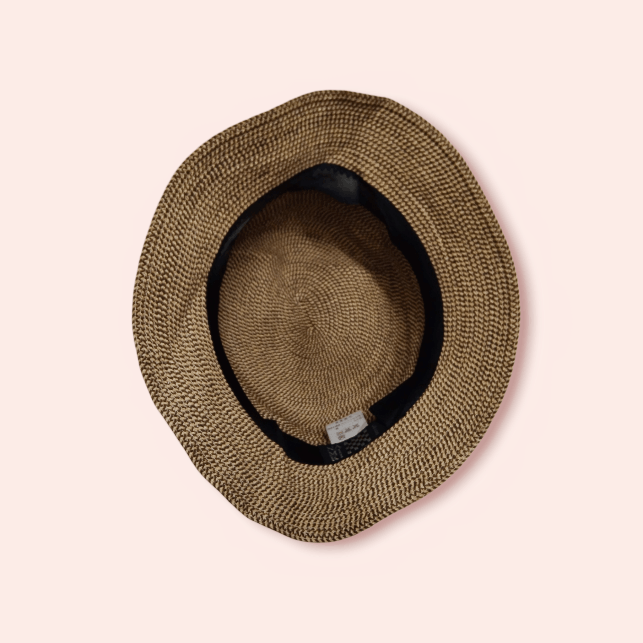 Designer × Japanese Brand × Vintage NAMIKI NON MACHINE DESIGNATED WEAVED STRAW HAT Size ONE SIZE - 8 Thumbnail