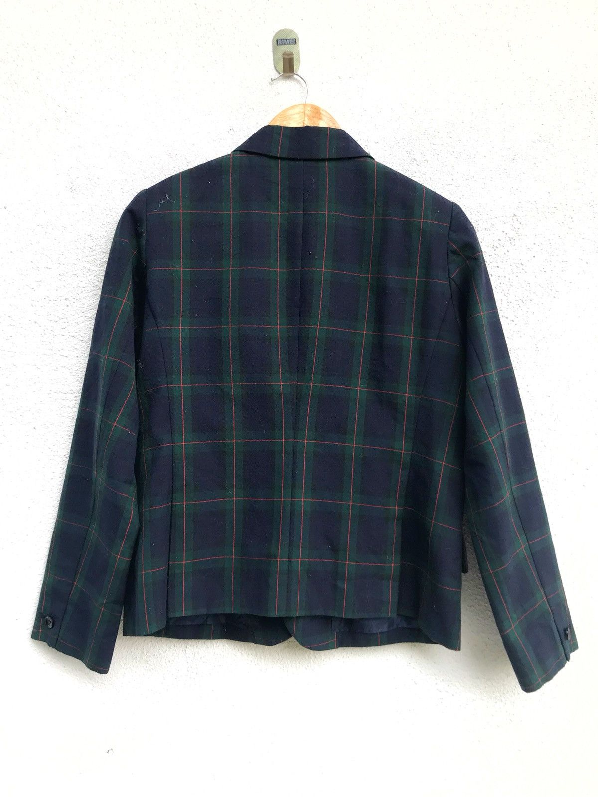 Japanese Brand × Seditionaries Superlover Love IS The Message Checked Plaid Green Jacket Size US XS / EU 42 / 0 - 2 Thumbnail