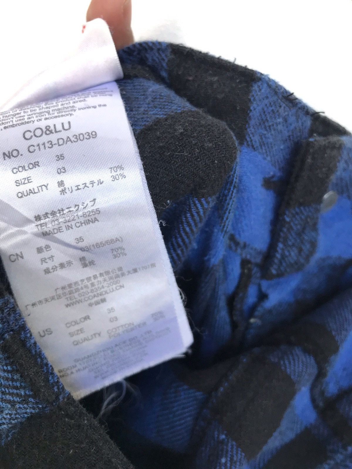 Japanese Brand × Seditionaries Japanese Brand Co&Lu Seditionaries Design Checkered Punk Size US 30 / EU 46 - 8 Thumbnail