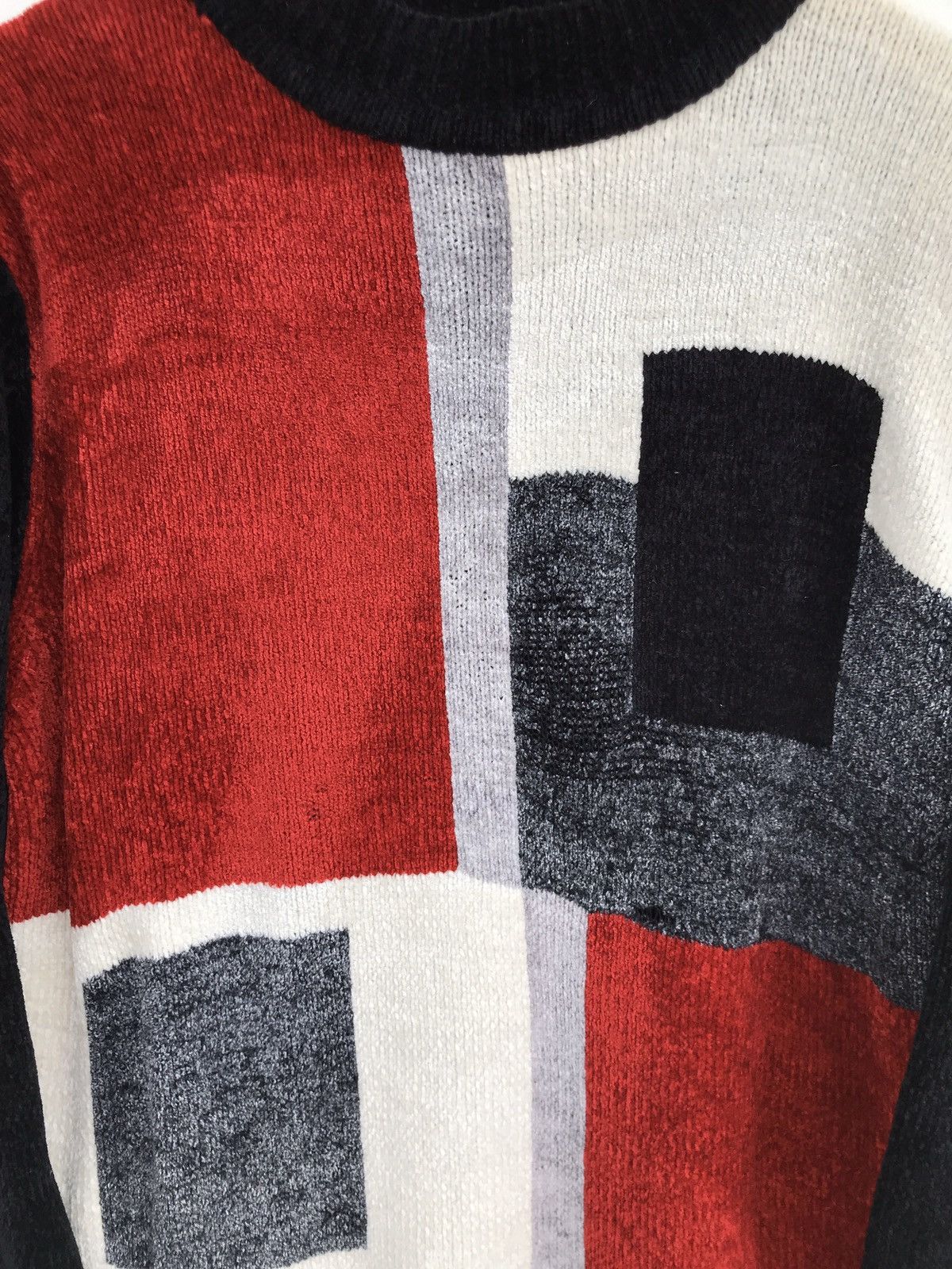 Vintage Vintage Alfred Dunner Hand Knit Geometric Design Sweater Size US L / EU 52-54 / 3 - 3 Thumbnail