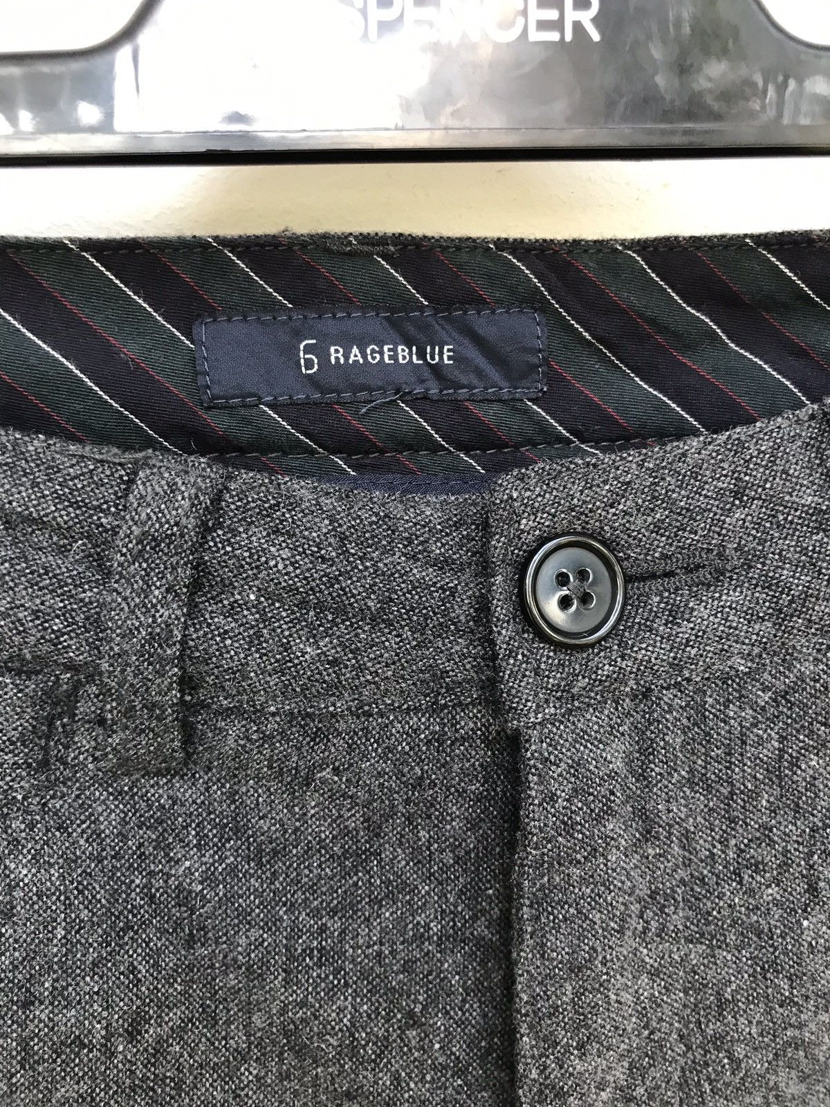 Japanese Brand × RAGEBLUE Japanese Brand RageBlue Wool Cropped Pants Size US 30 / EU 46 - 5 Thumbnail