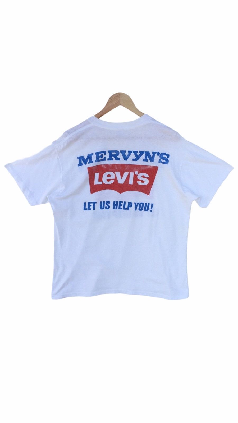 Levi's Vintage Clothing × Vintage Vintage Levis T Shirt Size US M / EU 48-50 / 2 - 2 Thumbnail