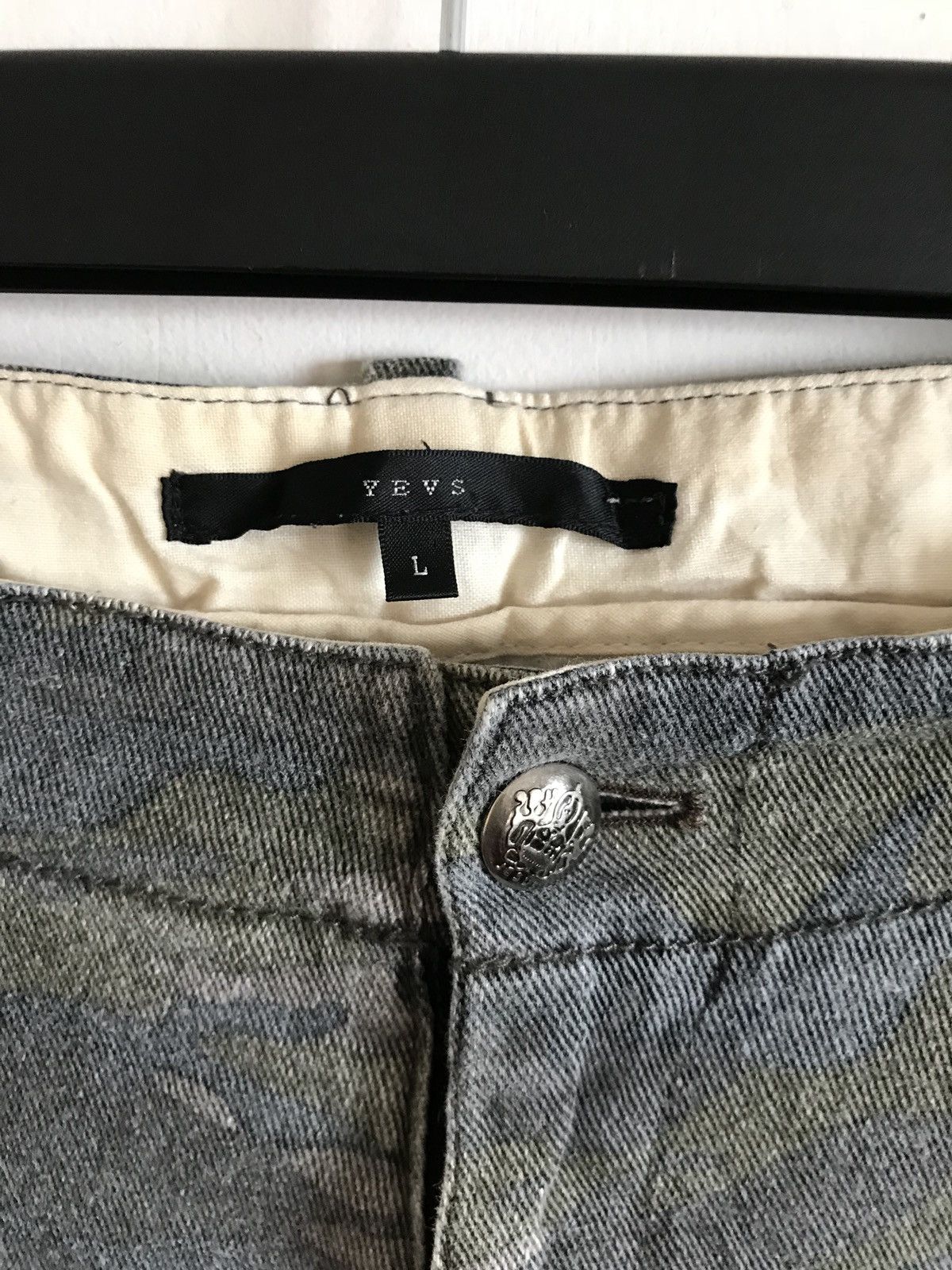 Japanese Brand Japan Brand Yevs Cargo Camouflage Tactical Pants Size US 32 / EU 48 - 12 Thumbnail
