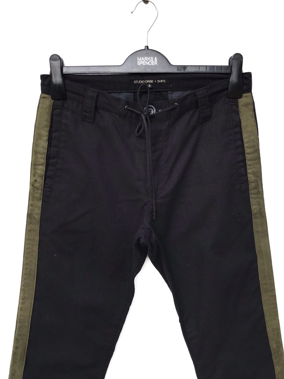 SHIPS SHIPS x STUDIO ORIBE Collaboration Side Tape Trousers Pants Size US 30 / EU 46 - 2 Thumbnail