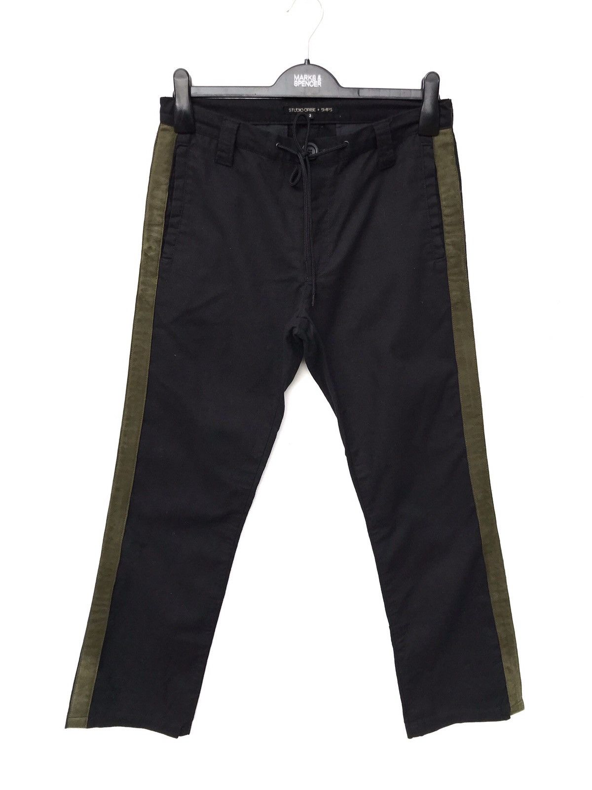 SHIPS SHIPS x STUDIO ORIBE Collaboration Side Tape Trousers Pants Size US 30 / EU 46 - 1 Thumbnail