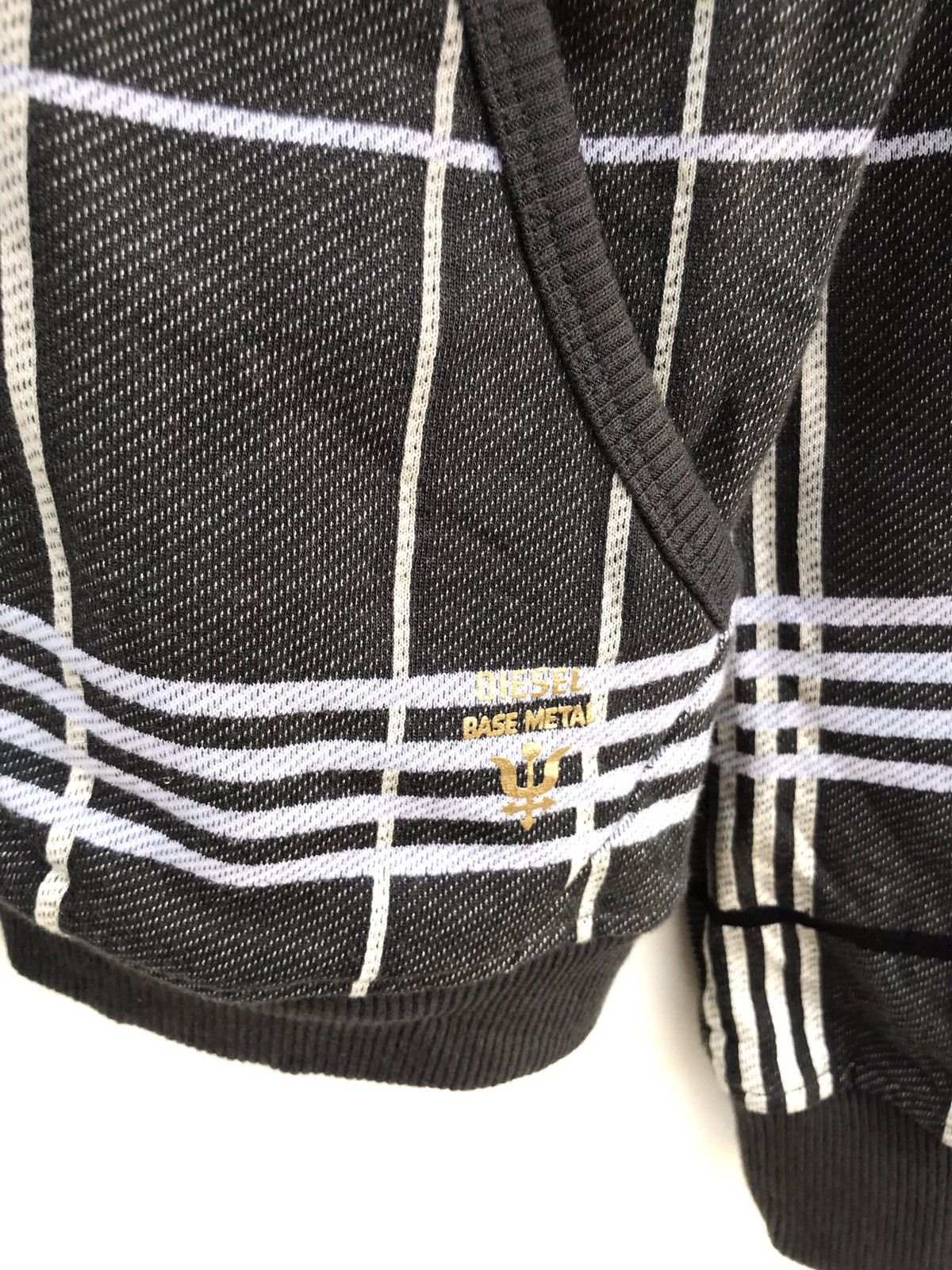 Diesel Diesel Base Metal Checkered Nova Check Hoodie Zipper Jacket Size US M / EU 48-50 / 2 - 6 Thumbnail