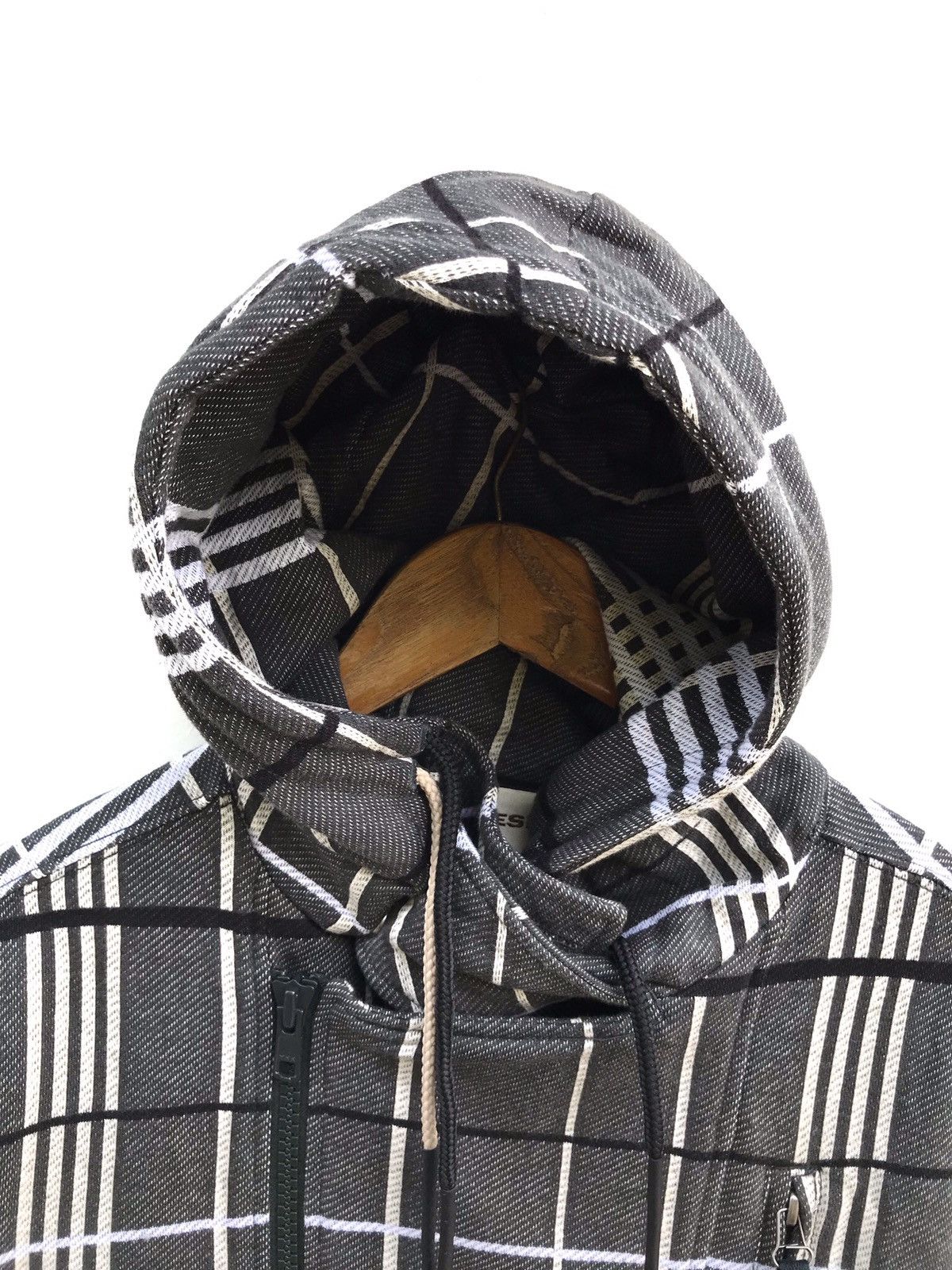 Diesel Diesel Base Metal Checkered Nova Check Hoodie Zipper Jacket Size US M / EU 48-50 / 2 - 5 Thumbnail