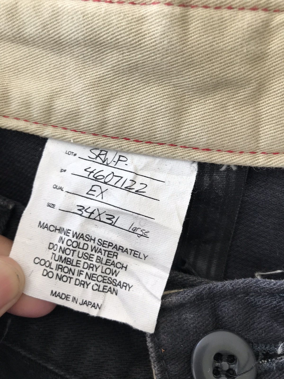 Japanese Brand Japanese Brand SCANNER FUNDAMENTAL PRODUCT Cargo Combat Size US 32 / EU 48 - 9 Thumbnail