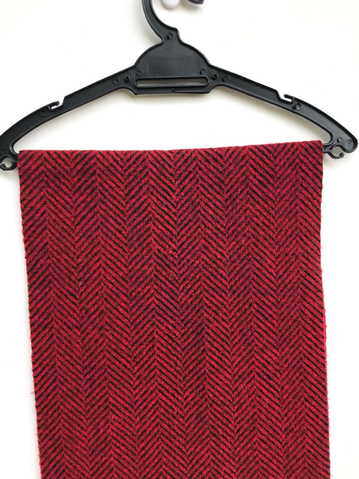Valentino Valentino Garavani Wool Red Mufflers Scarf Size ONE SIZE - 3 Thumbnail