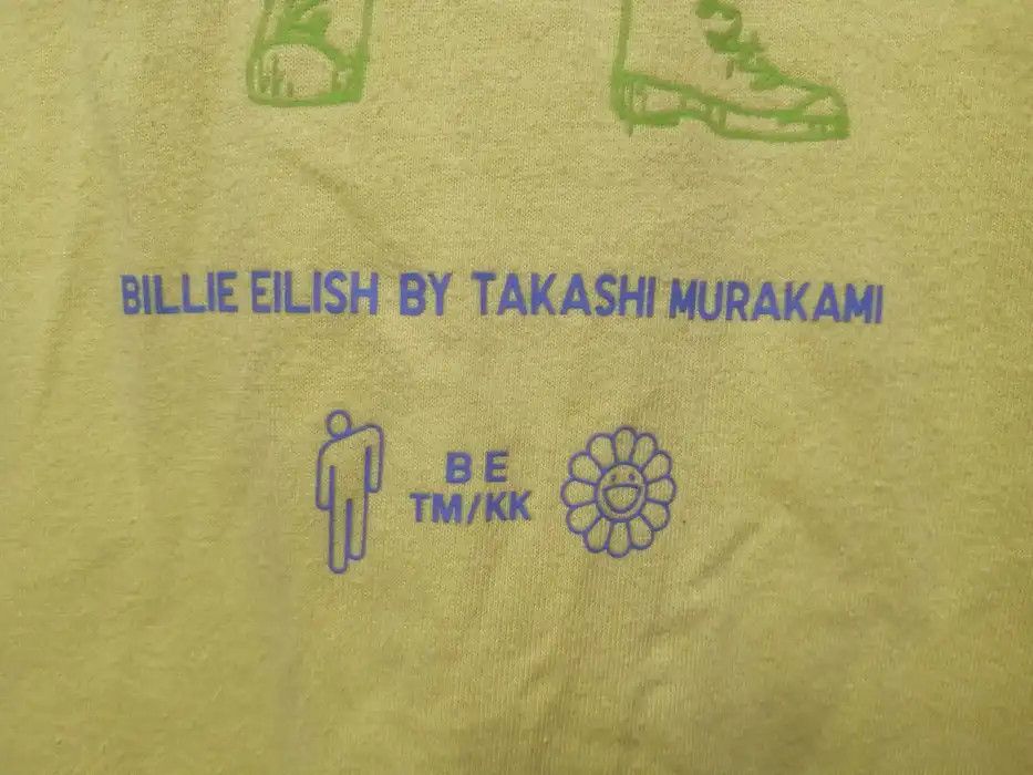 Billie Eilish × Takashi Murakami × Uniqlo TAKASHI MURAKAMI BILLIE EILISH VERY RARE Size US XL / EU 56 / 4 - 3 Thumbnail