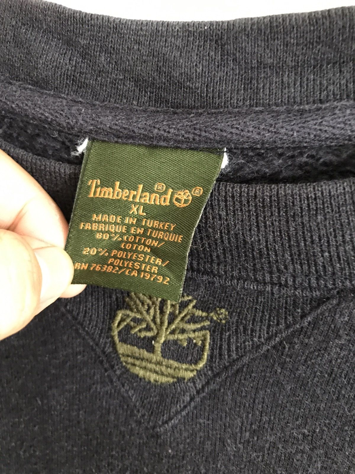 Timberland Timberland Front Logo Crewneck Sweatshirt Size US XL / EU 56 / 4 - 3 Thumbnail