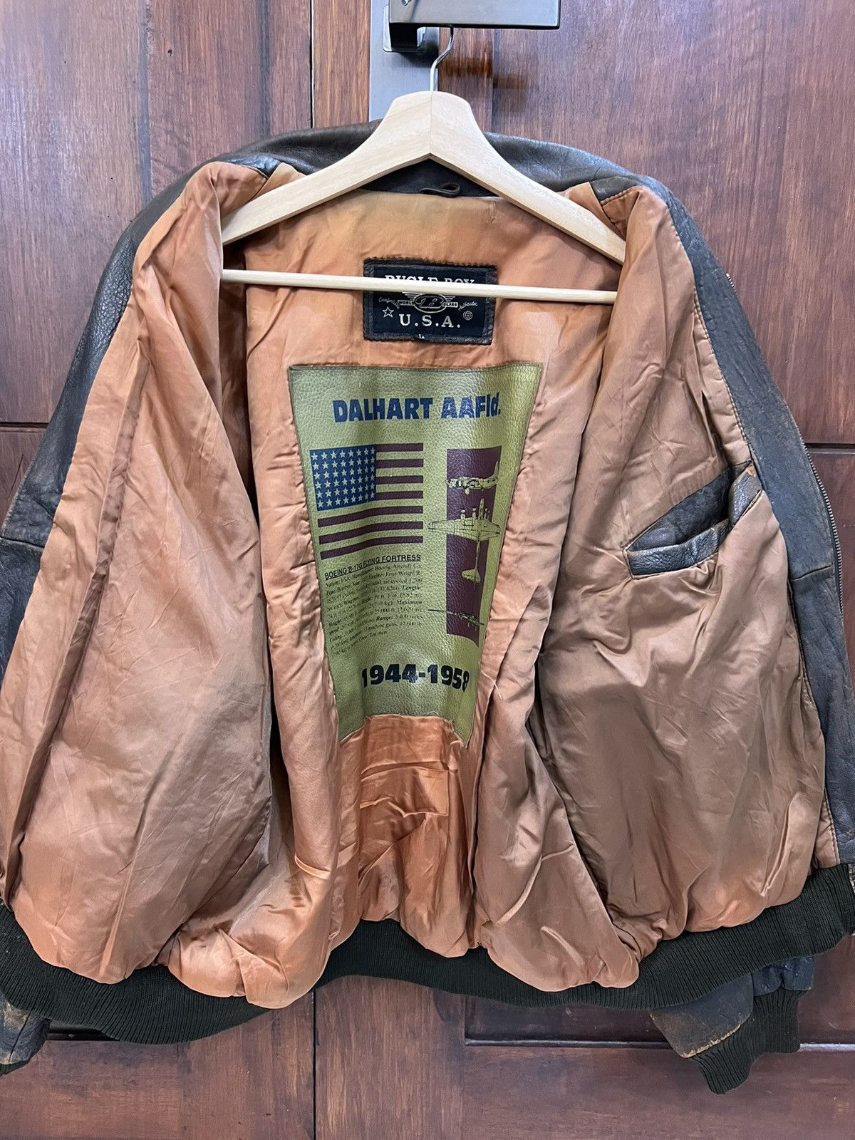 Bugle Boy Bugle Boy USA Glenn Miller AAF Band Leather Jacket Size US L / EU 52-54 / 3 - 15 Thumbnail