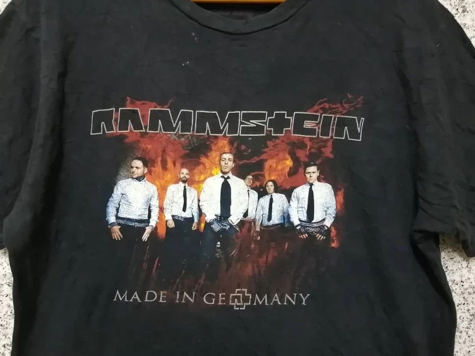 Band Tees × Vintage VINTAGE RAMMSTEIN VERY RARE Size US L / EU 52-54 / 3 - 3 Thumbnail
