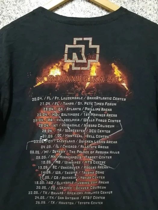 Band Tees × Vintage VINTAGE RAMMSTEIN VERY RARE Size US L / EU 52-54 / 3 - 4 Thumbnail