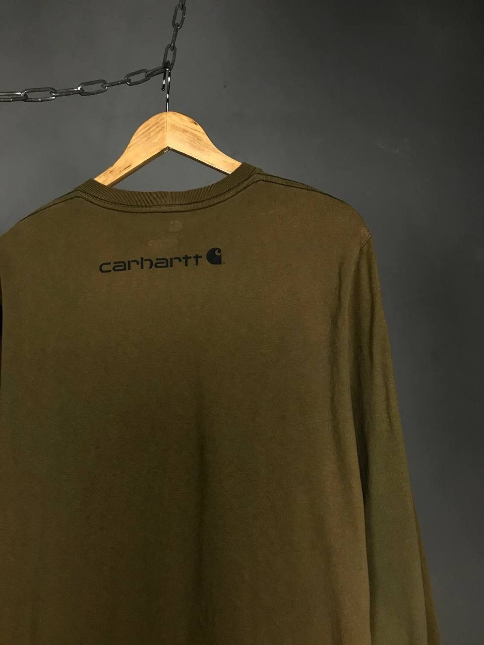 Carhartt × Vintage Carhartt vintage streetwear big logo longsleeve Size US S / EU 44-46 / 1 - 7 Thumbnail