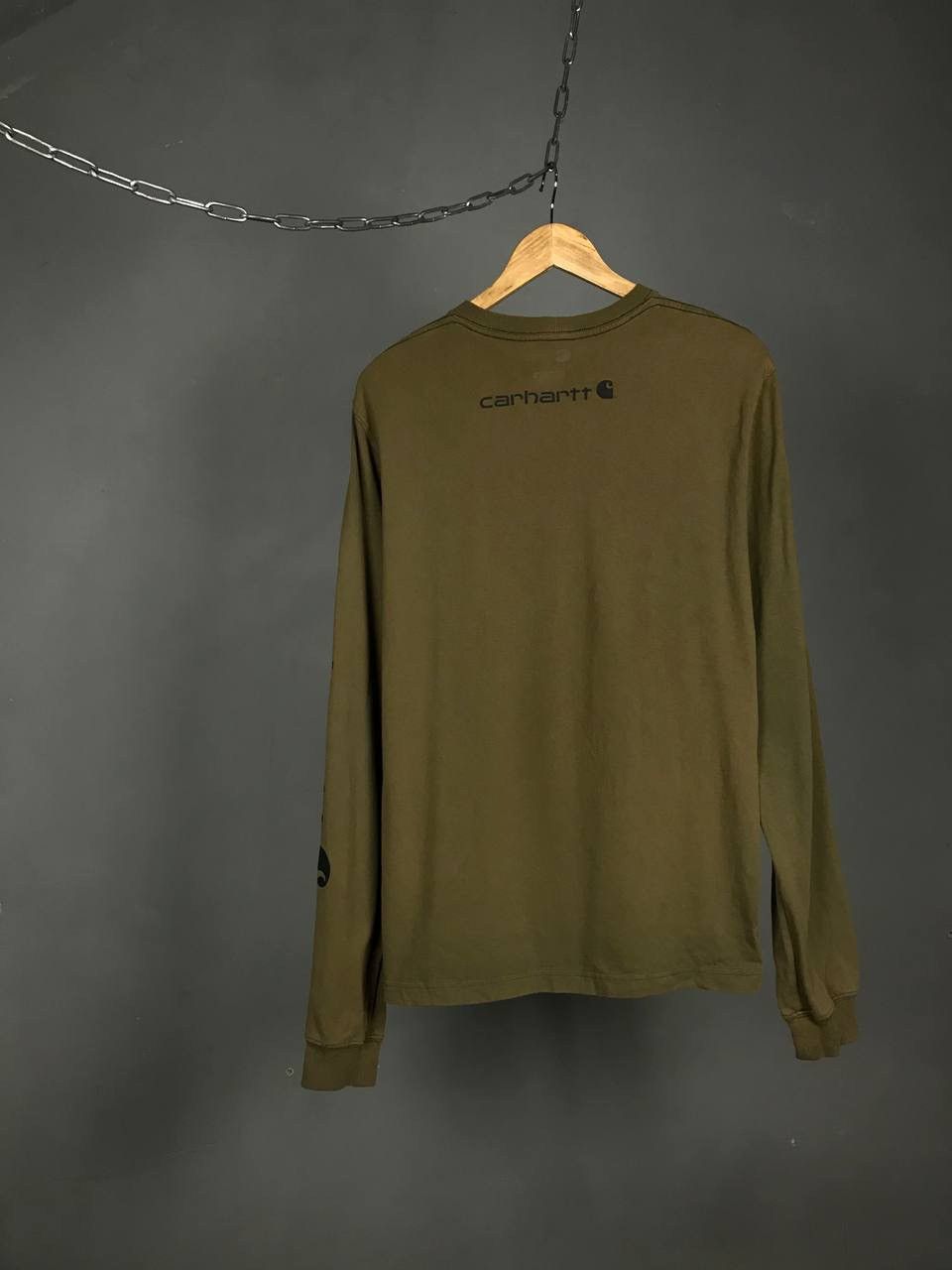Carhartt × Vintage Carhartt vintage streetwear big logo longsleeve Size US S / EU 44-46 / 1 - 6 Thumbnail