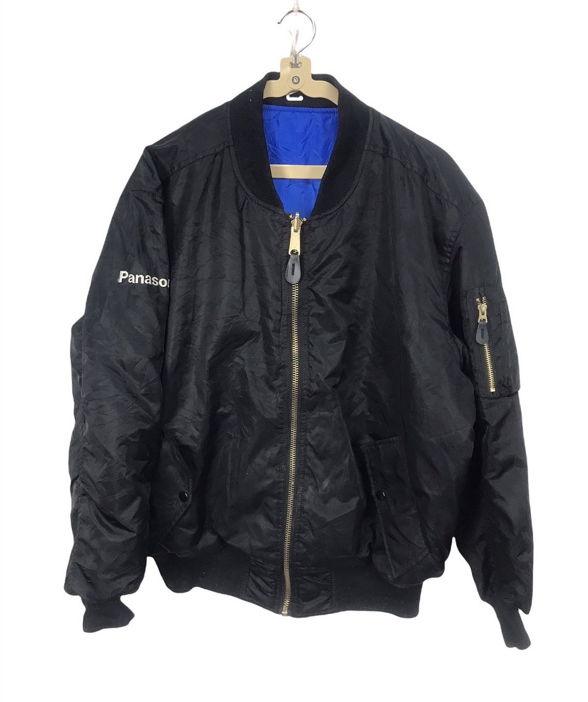 Japanese Brand Panasonic reversible bombers jacket Size US L / EU 52-54 / 3 - 1 Thumbnail