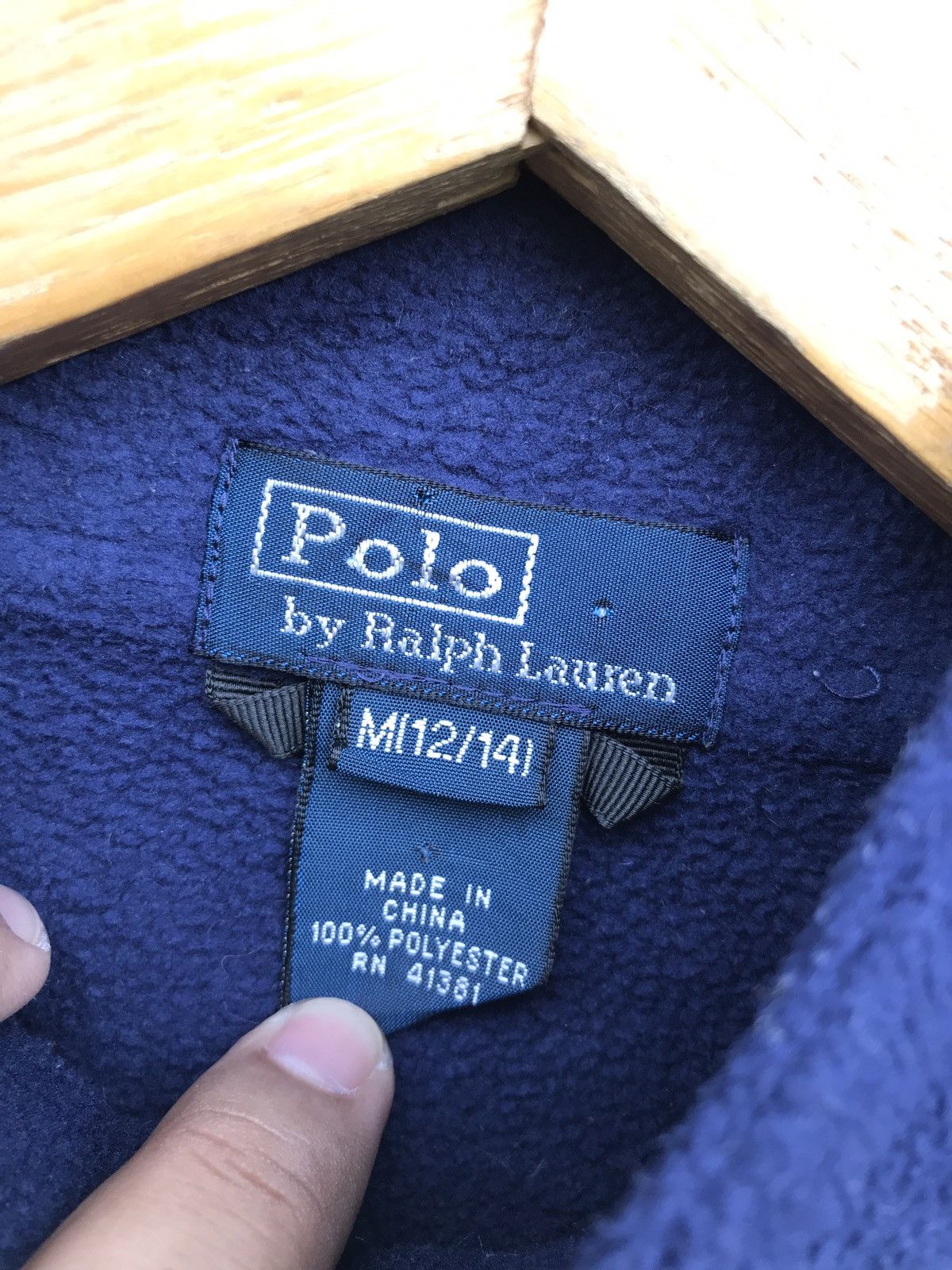 Polo Ralph Lauren Fleece Jacket Size US XXS / EU 40 - 4 Thumbnail