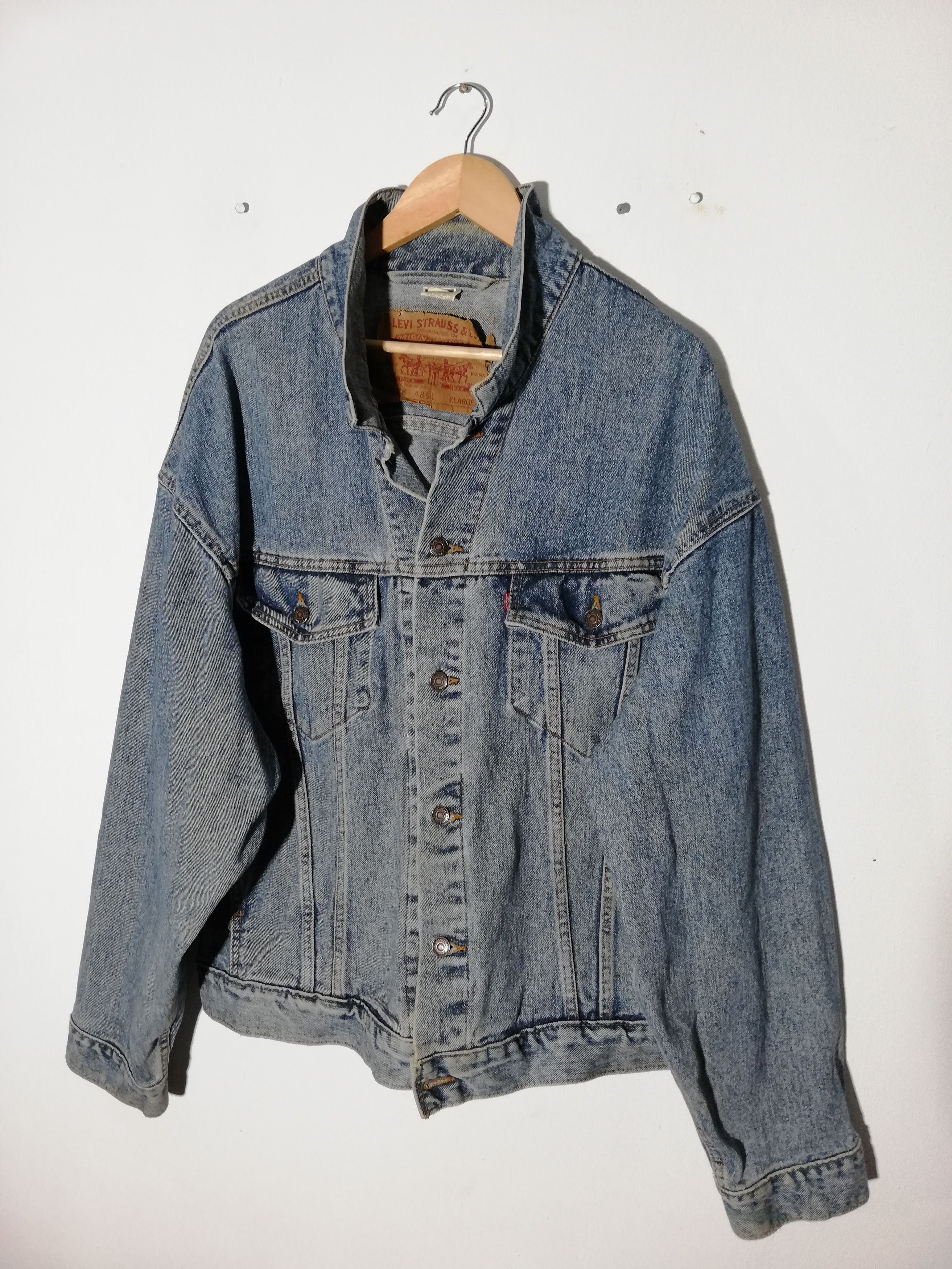 Levi's × Levi's Vintage Clothing × Vintage Vintage Levi's Denim Jacket Size US XL / EU 56 / 4 - 1 Thumbnail