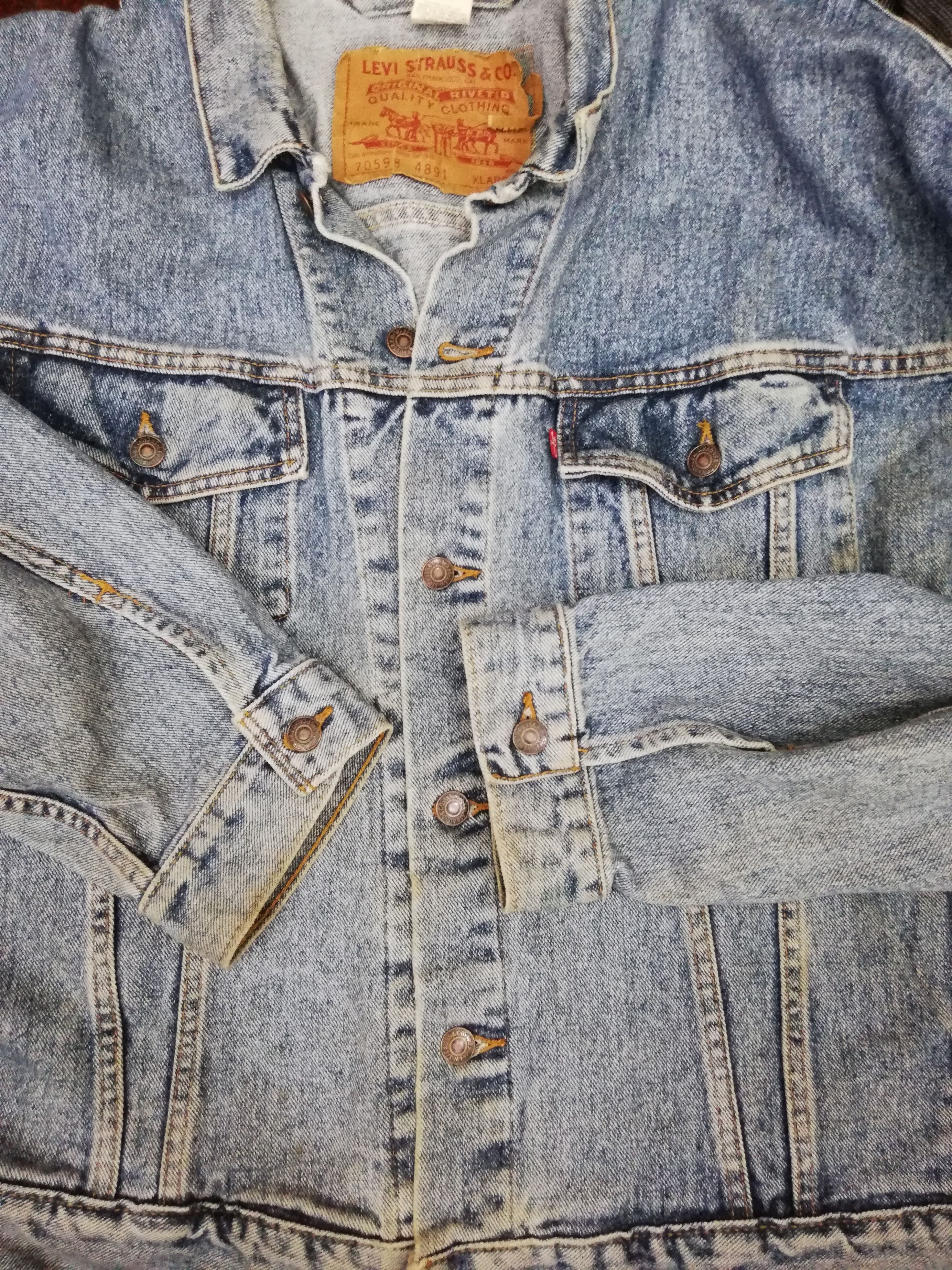 Levi's × Levi's Vintage Clothing × Vintage Vintage Levi's Denim Jacket Size US XL / EU 56 / 4 - 8 Thumbnail