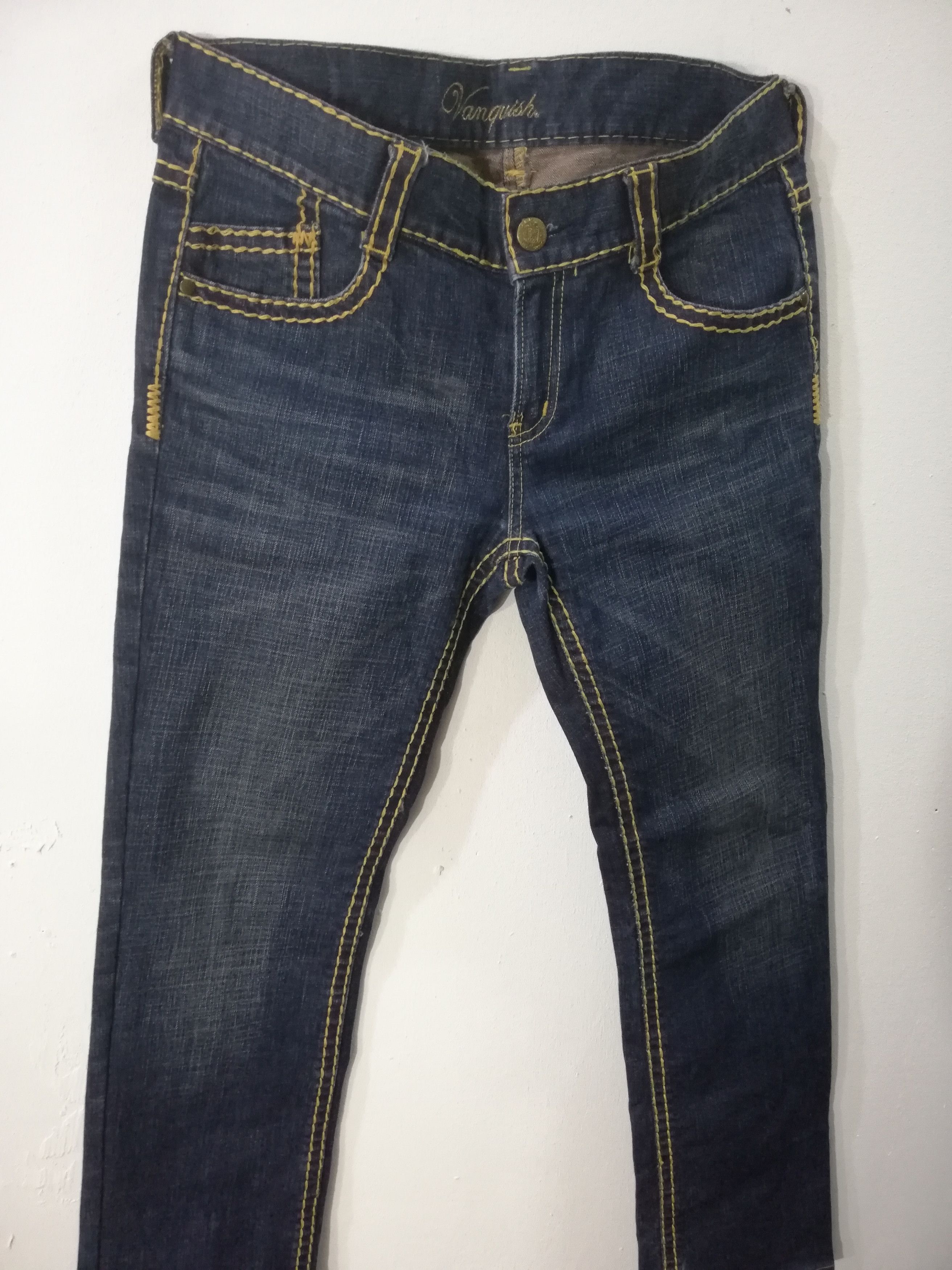 Vanquish Vanquish Double Gold stitched Denim Size US 34 / EU 50 - 6 Thumbnail