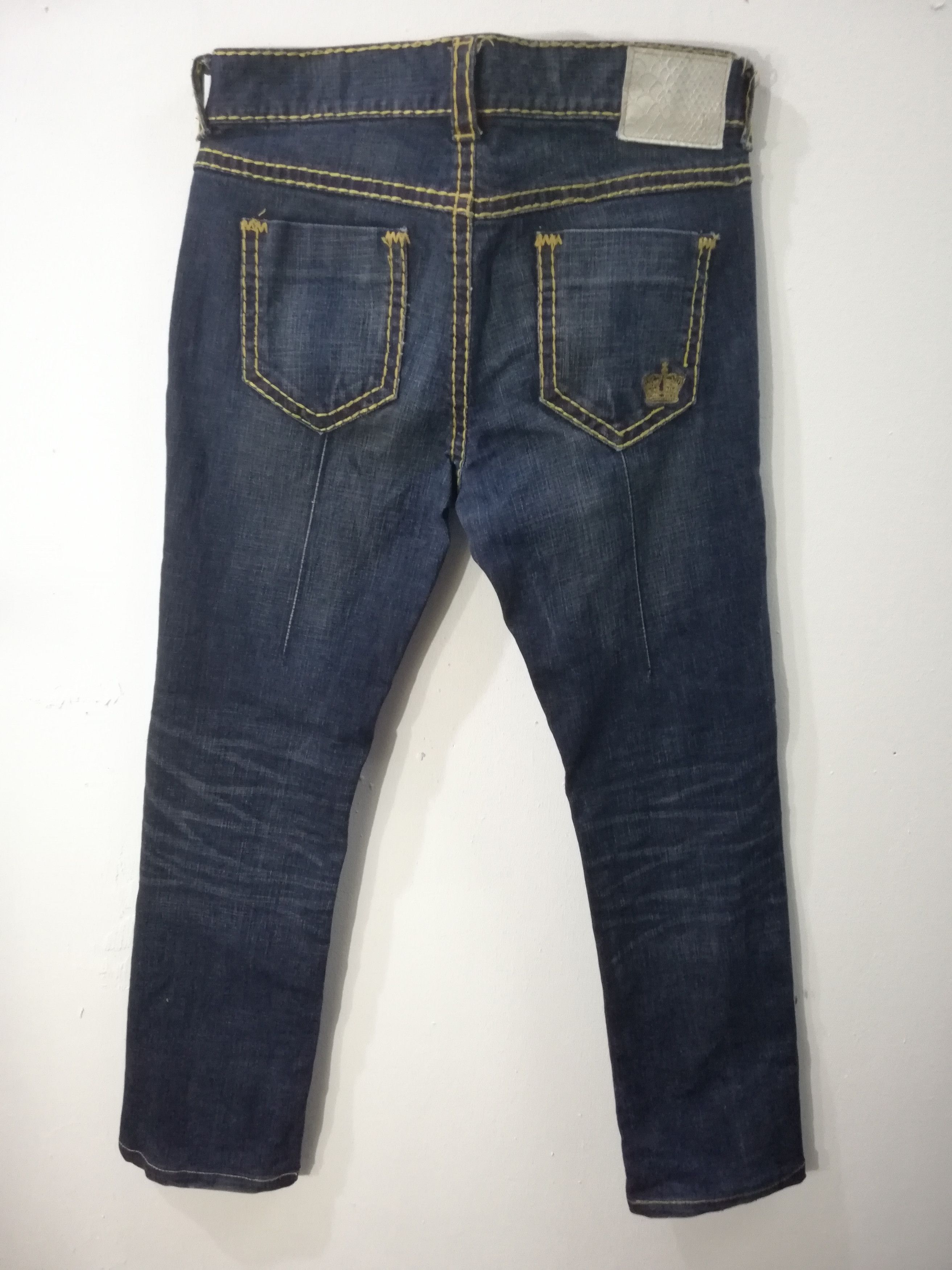 Vanquish Vanquish Double Gold stitched Denim Size US 34 / EU 50 - 2 Thumbnail