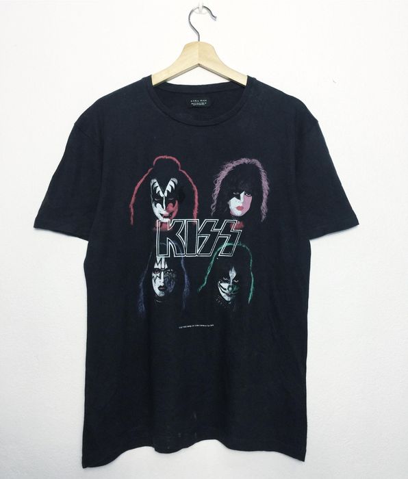 Zara Rare Zara Man X Kiss Band Tees Made in Portugal Grailed