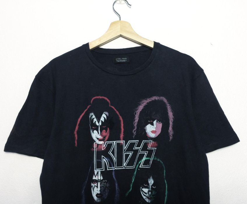 Zara Rare Zara Man X Kiss Band Tees Made in Portugal Grailed