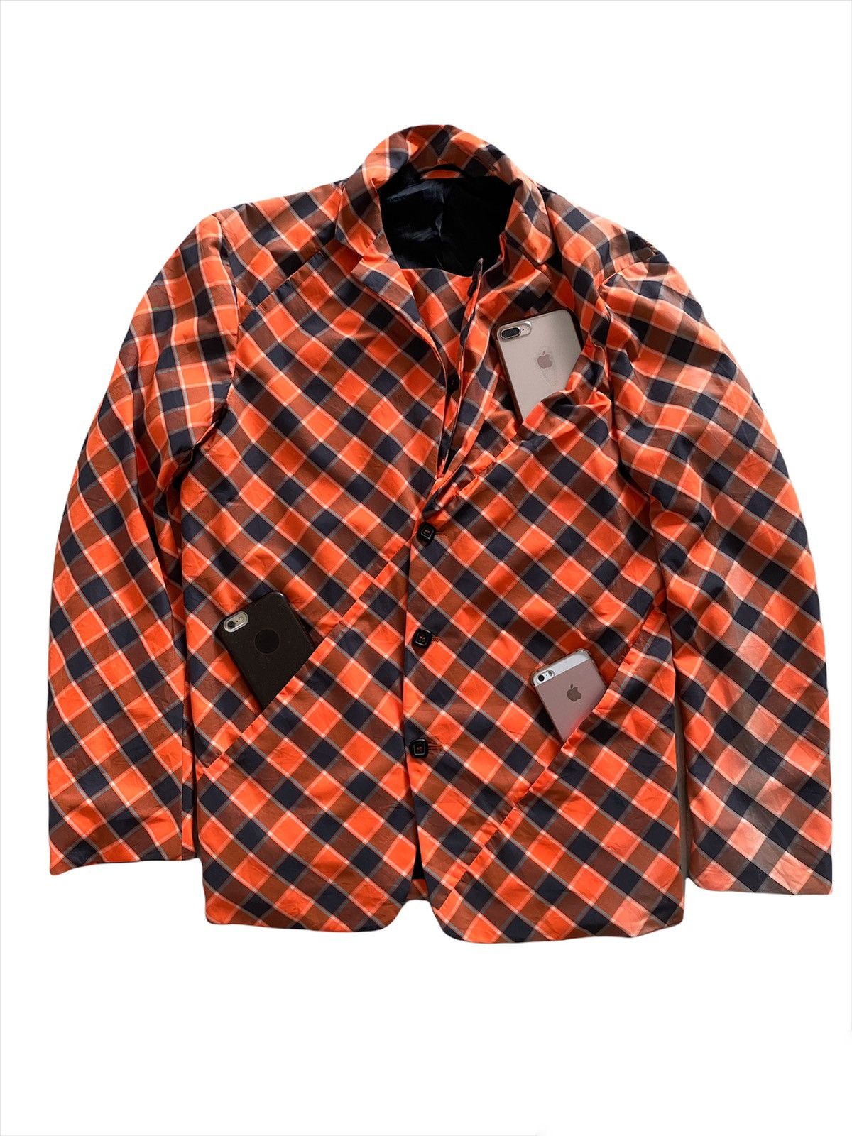 Raf Simons R.A.F S.I.M.O.N.S Jacket Plaid Punk design nice design Size US M / EU 48-50 / 2 - 2 Thumbnail