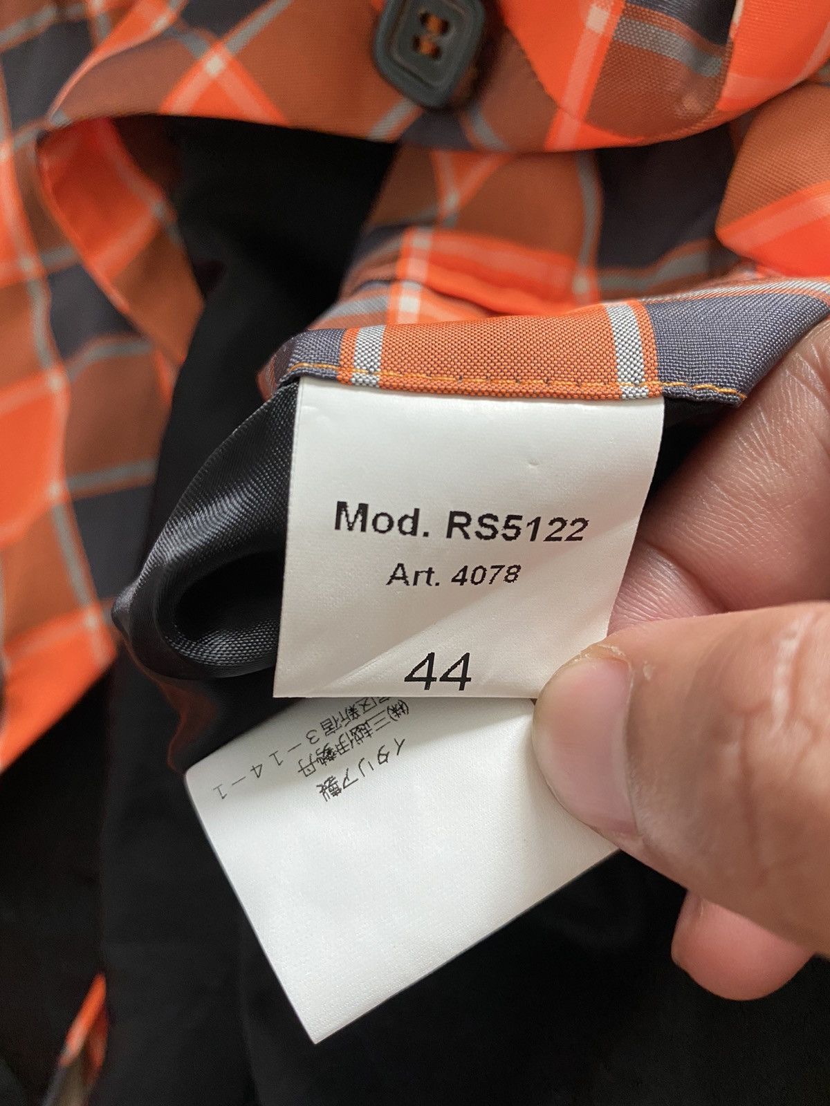 Raf Simons R.A.F S.I.M.O.N.S Jacket Plaid Punk design nice design Size US M / EU 48-50 / 2 - 16 Thumbnail