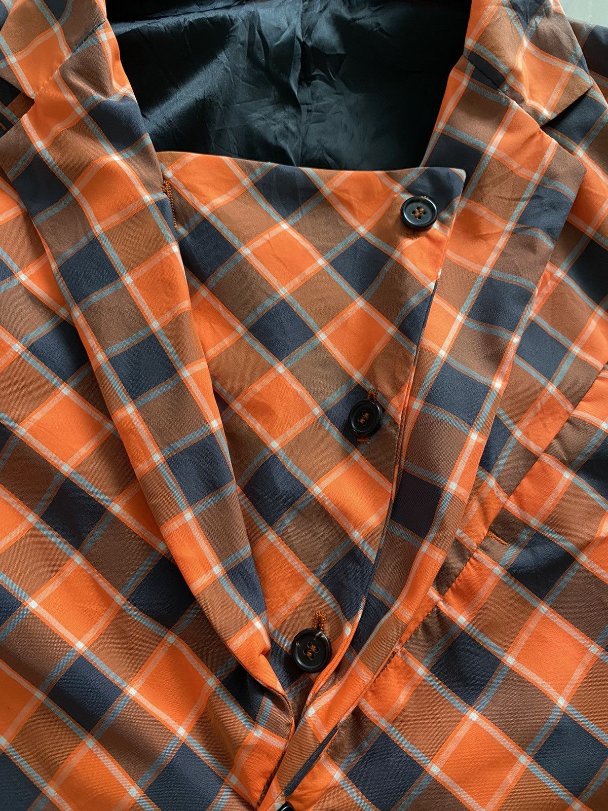 Raf Simons R.A.F S.I.M.O.N.S Jacket Plaid Punk design nice design Size US M / EU 48-50 / 2 - 14 Thumbnail