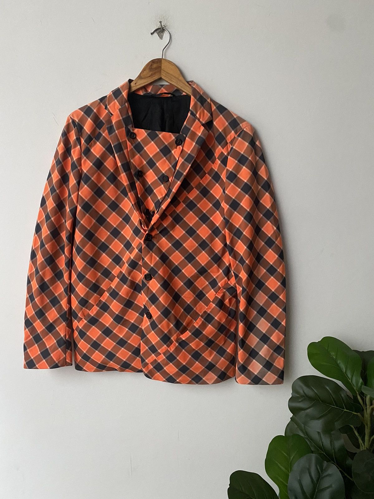 Raf Simons R.A.F S.I.M.O.N.S Jacket Plaid Punk design nice design Size US M / EU 48-50 / 2 - 1 Thumbnail