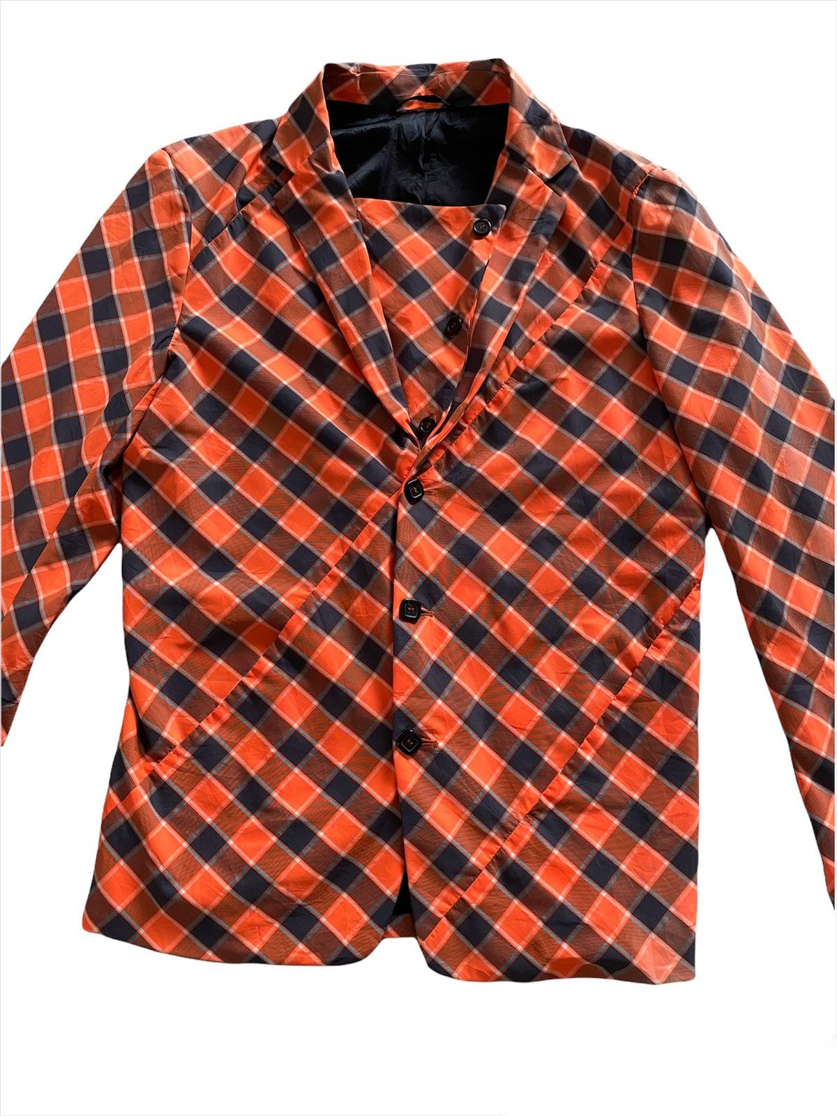 Raf Simons R.A.F S.I.M.O.N.S Jacket Plaid Punk design nice design Size US M / EU 48-50 / 2 - 8 Thumbnail