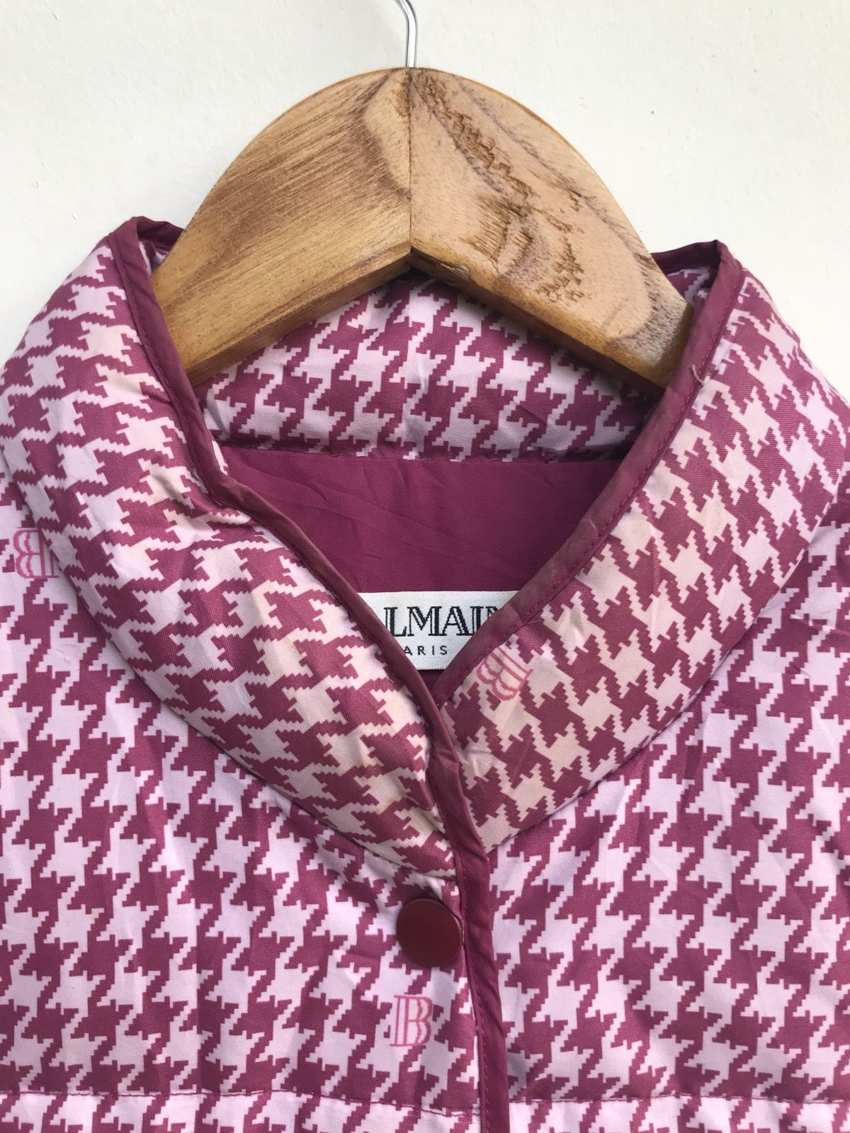 Balmain Balmain Paris Quilted Monogram Button Vest Size US S / EU 44-46 / 1 - 2 Thumbnail